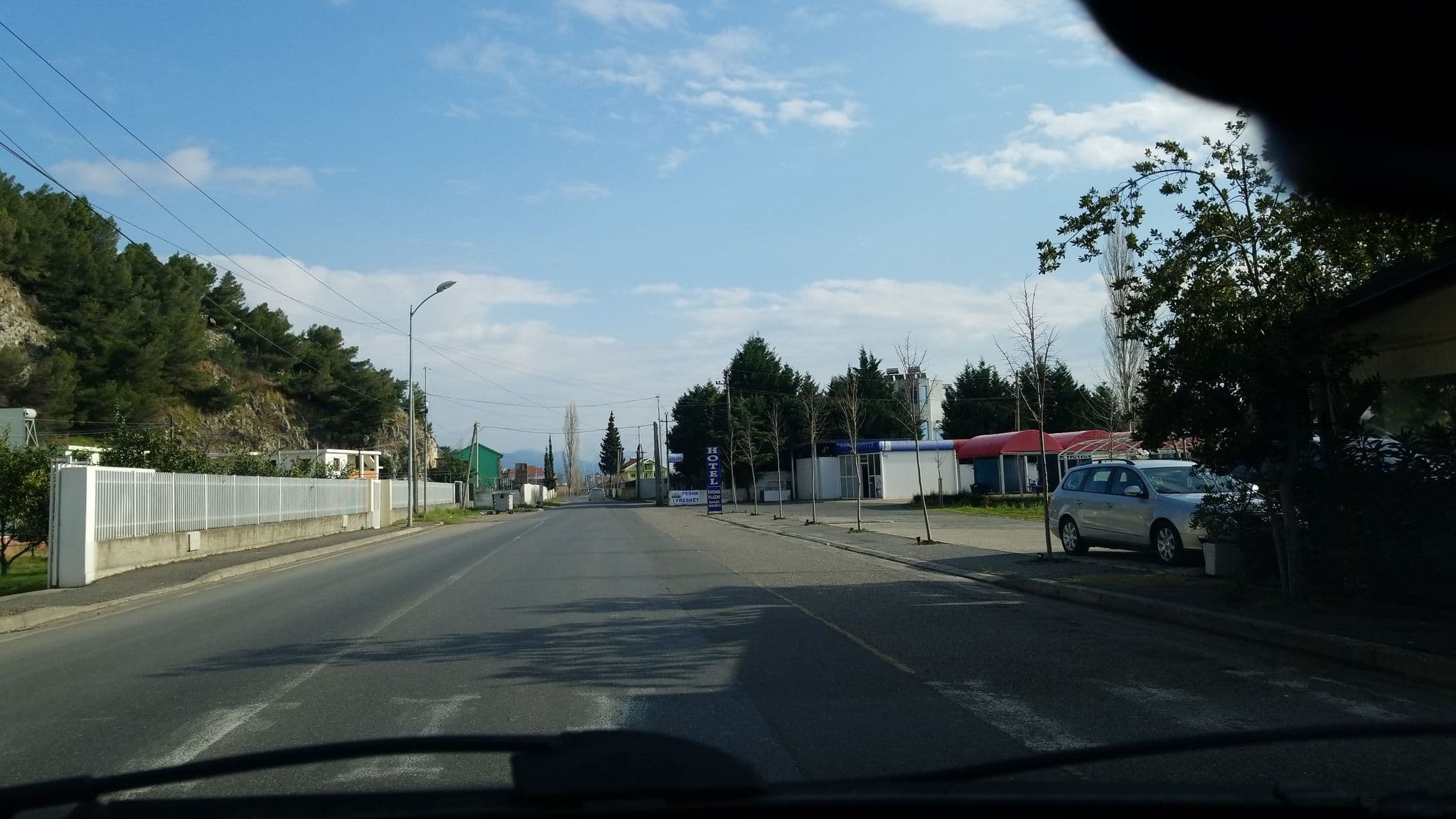 Street view near Aragosta, Lezhë — © denisju_osm (CC BY-SA · Mapillary)