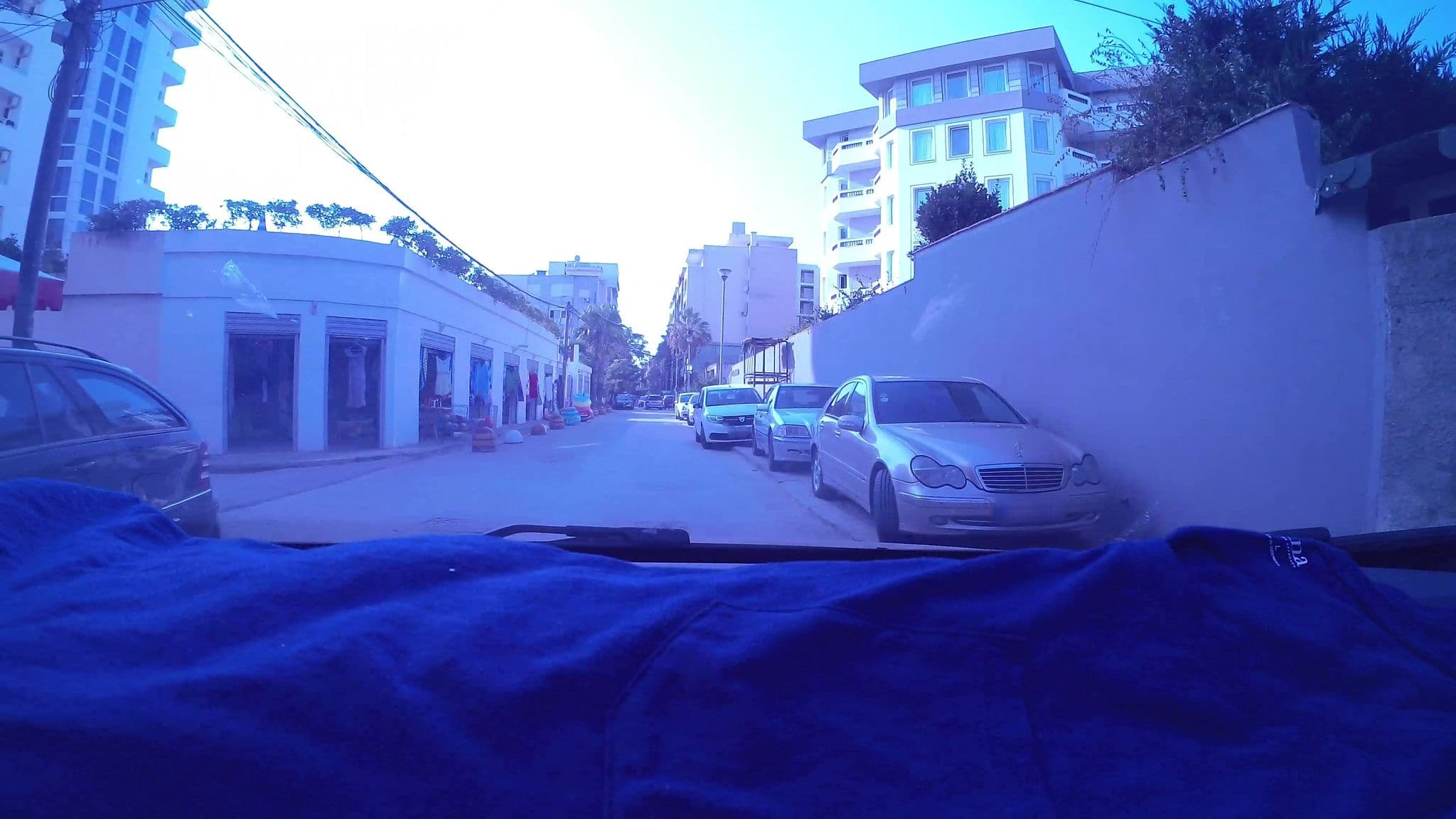 Street view near Hotel Dyrrah, Rrashbull — © kaart_3 (CC BY-SA · Mapillary)