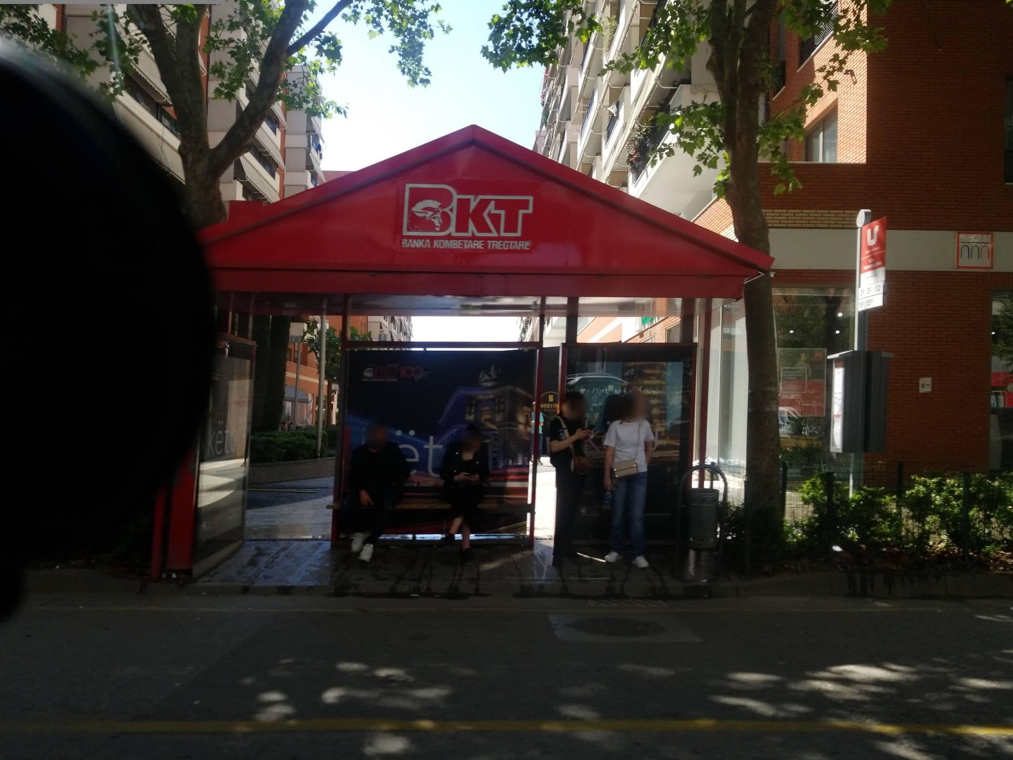 Street view near Habitat Hotel, Tirana — © denisju_osm (CC BY-SA · Mapillary)