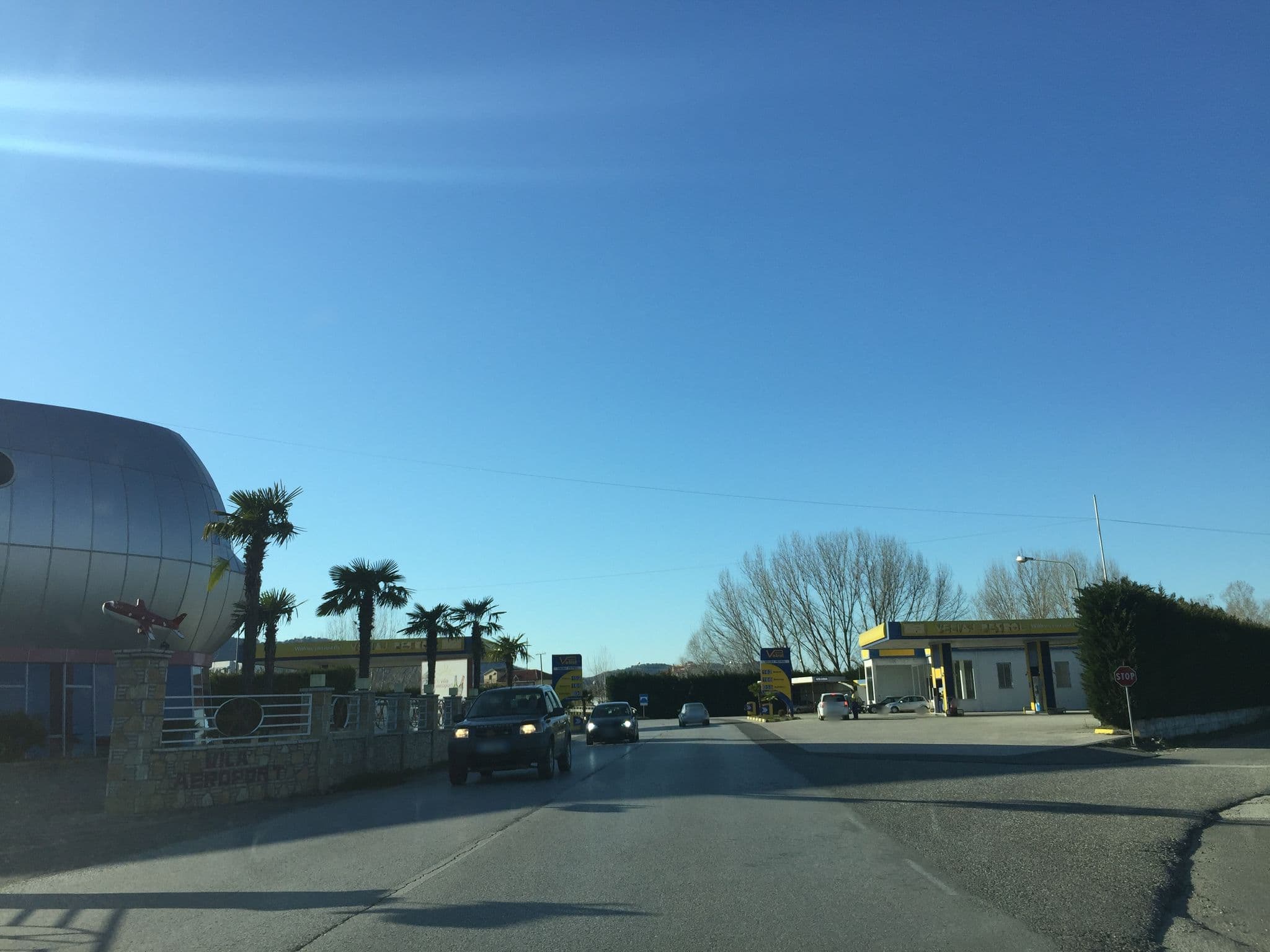 Street view near Vila Airport, Nikël — © ervisisufi (CC BY-SA · Mapillary)
