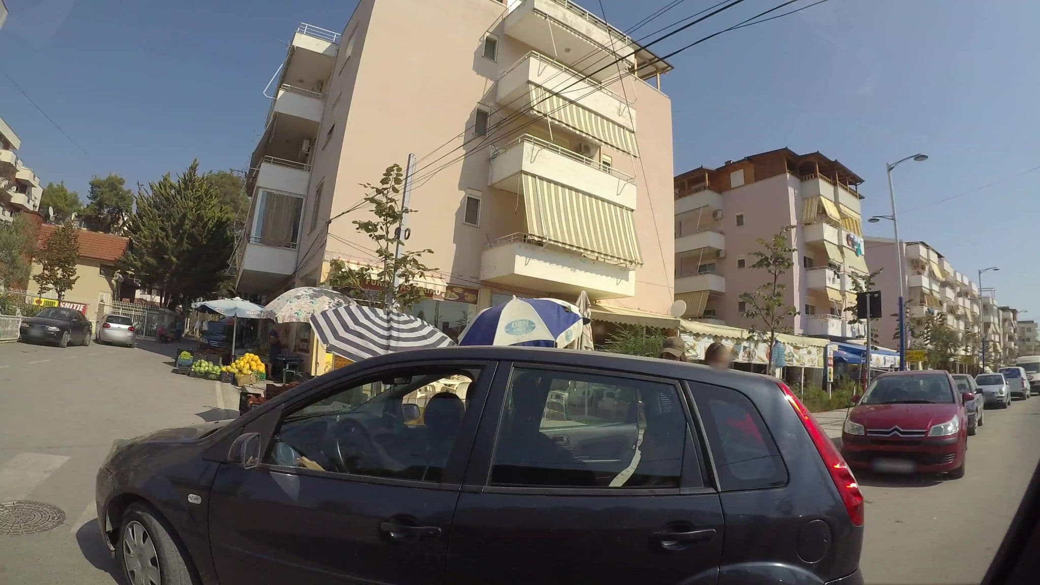 Street view near Hotel Marika, Rrashbull — © kaart_3 (CC BY-SA · Mapillary)