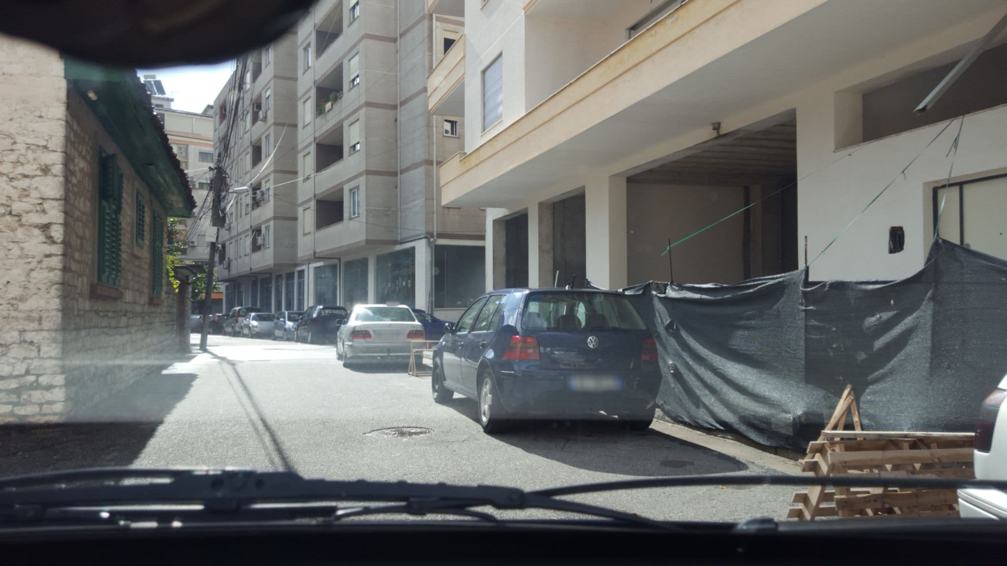 Street view near Hotel Kurtabeg, Shkodër — © denisju_osm (CC BY-SA · Mapillary)