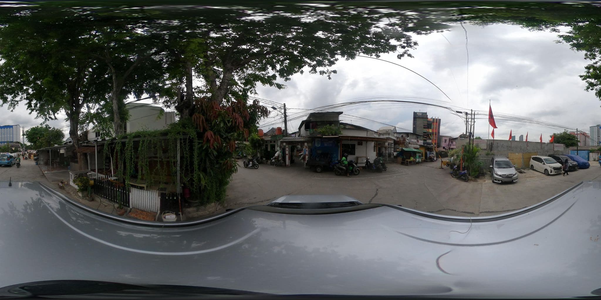 Street view near Graha Tobin, Jakarta