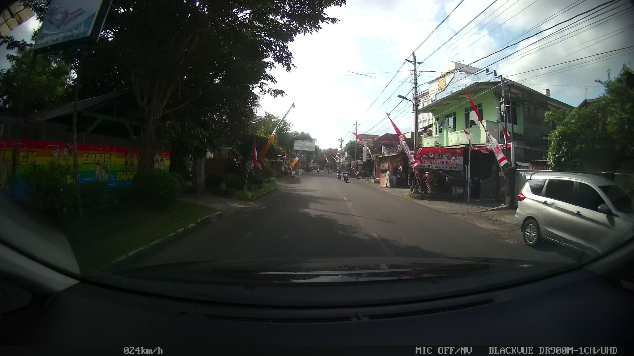 Street view near Arjuna Homestay, Yogyakarta
