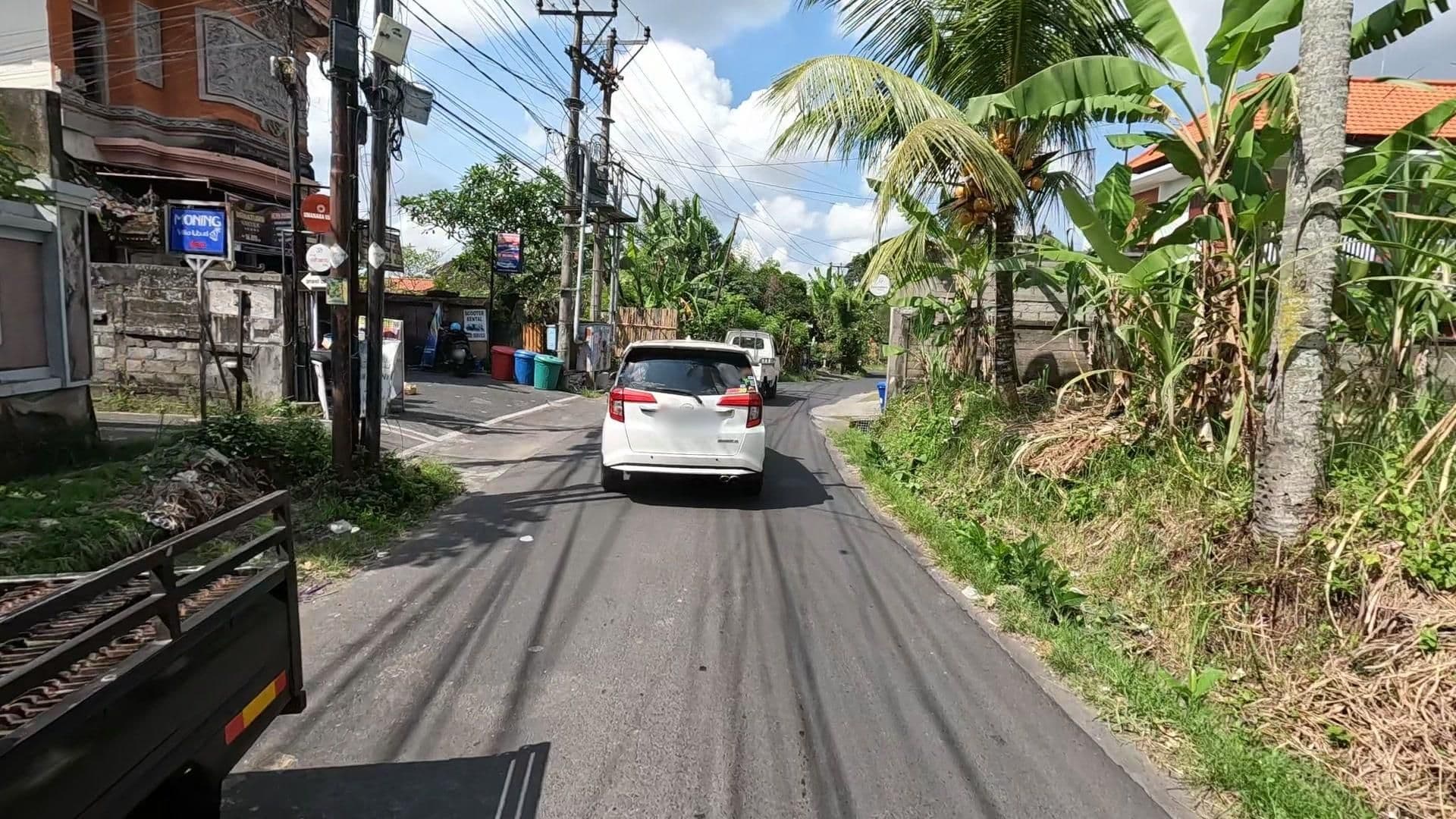 Street view near Uma Kutuh Bungalow, Ubud