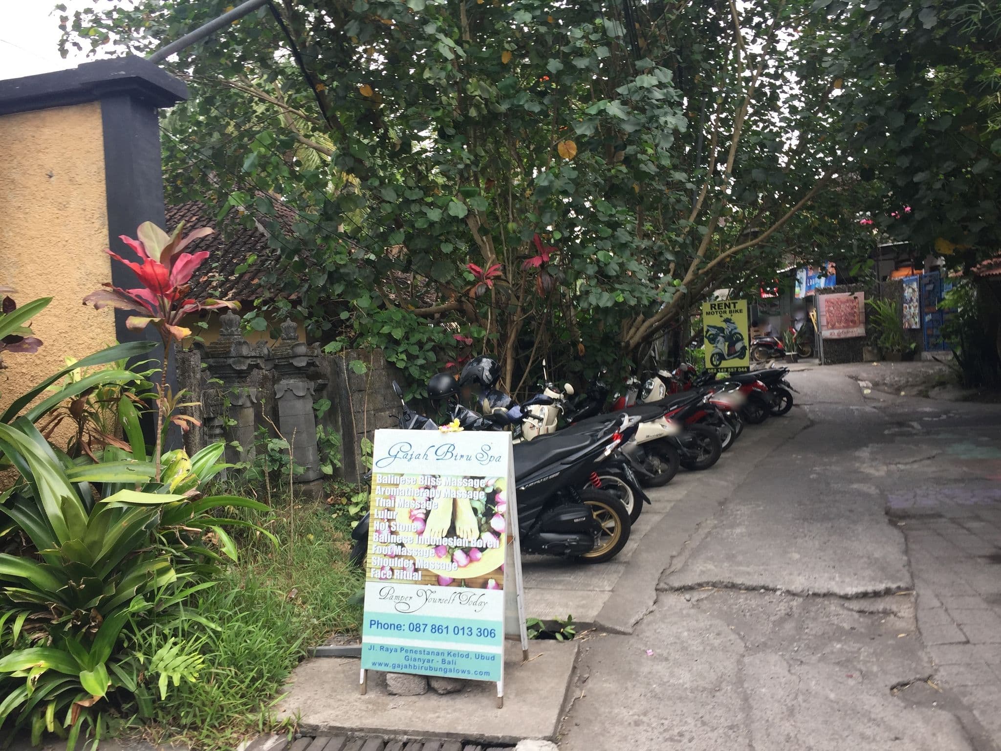 Street view near Ubud Garden Villa, Ubud