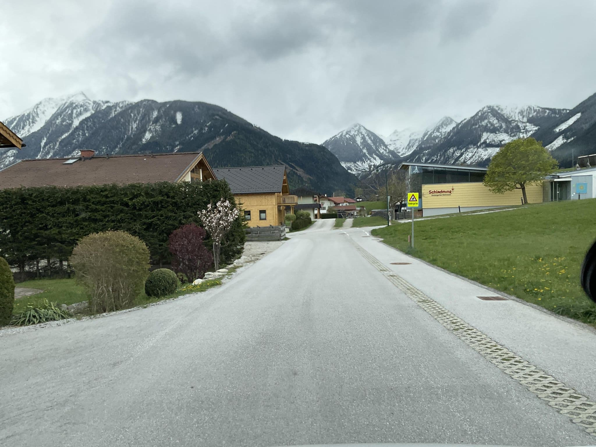 Street view near Landhaus Lisa, Schladming