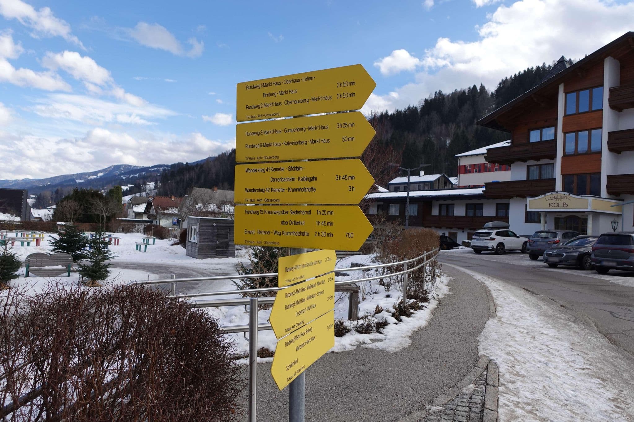 Street view near Landhotel Kolb, Haus im Ennstal — © rogrue (CC BY-SA · Mapillary)