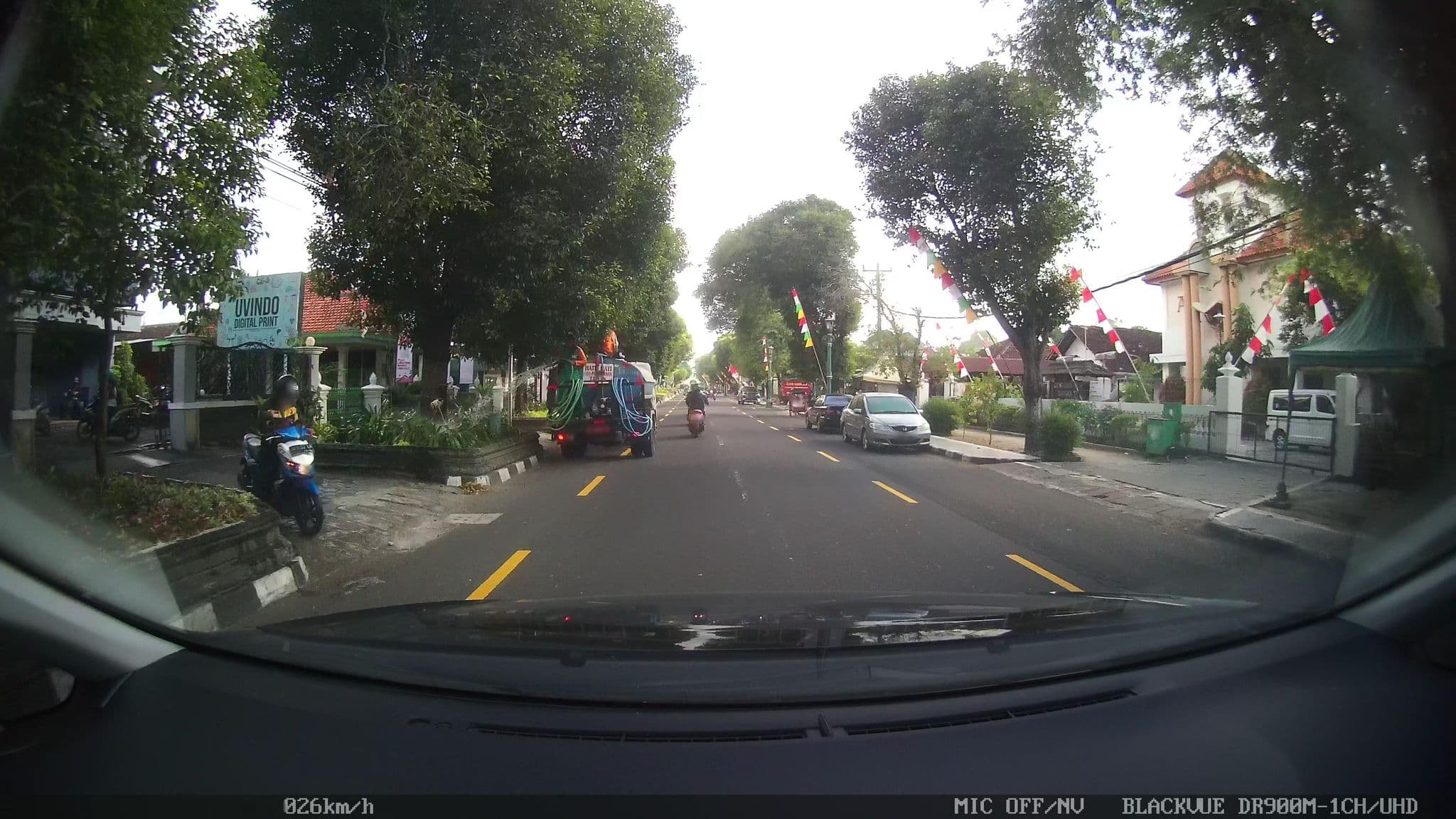 Street view near Rumah Panjaitan Homestay, Yogyakarta