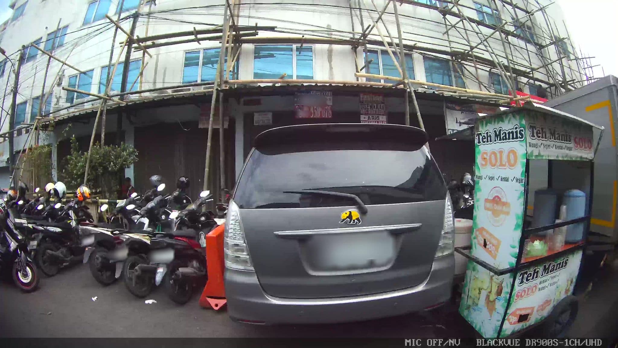 Street view near myhotel, Jakarta