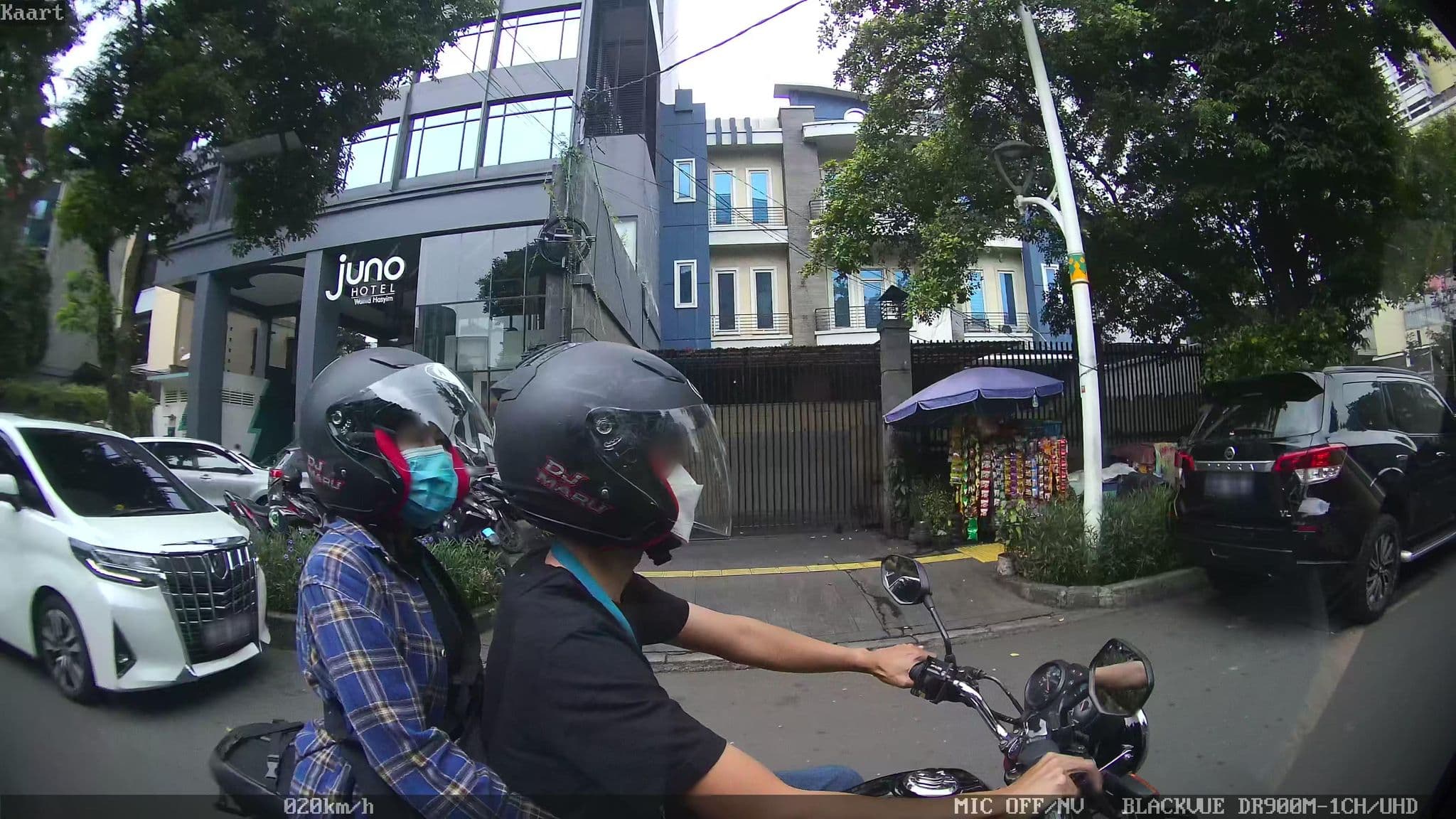 Street view near Juno, Jakarta