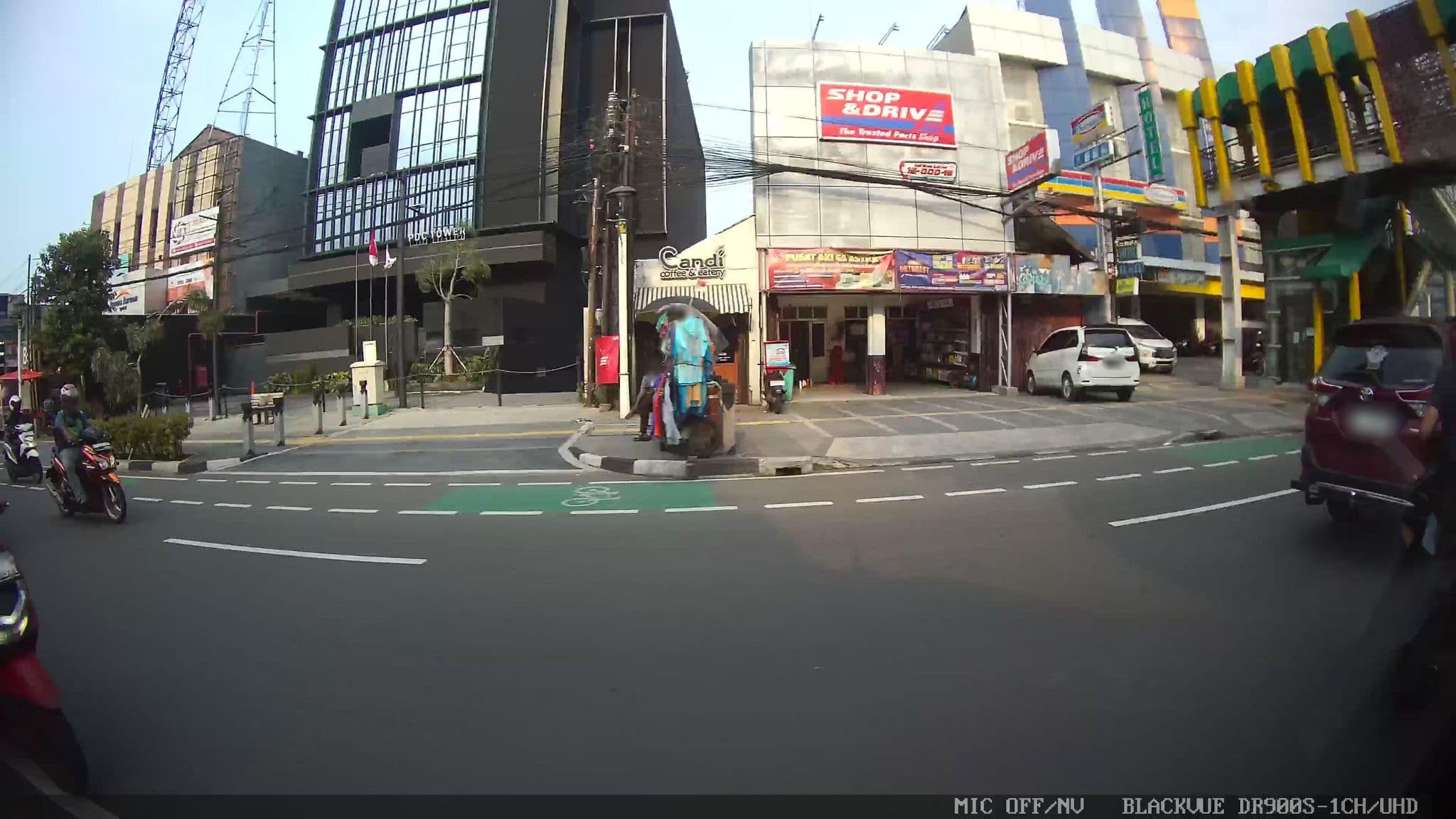 Street view near PAX, Jakarta