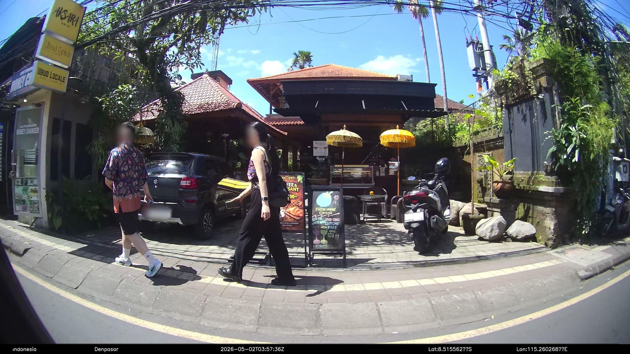 Street view near Ubud Inn Cottages, Ubud
