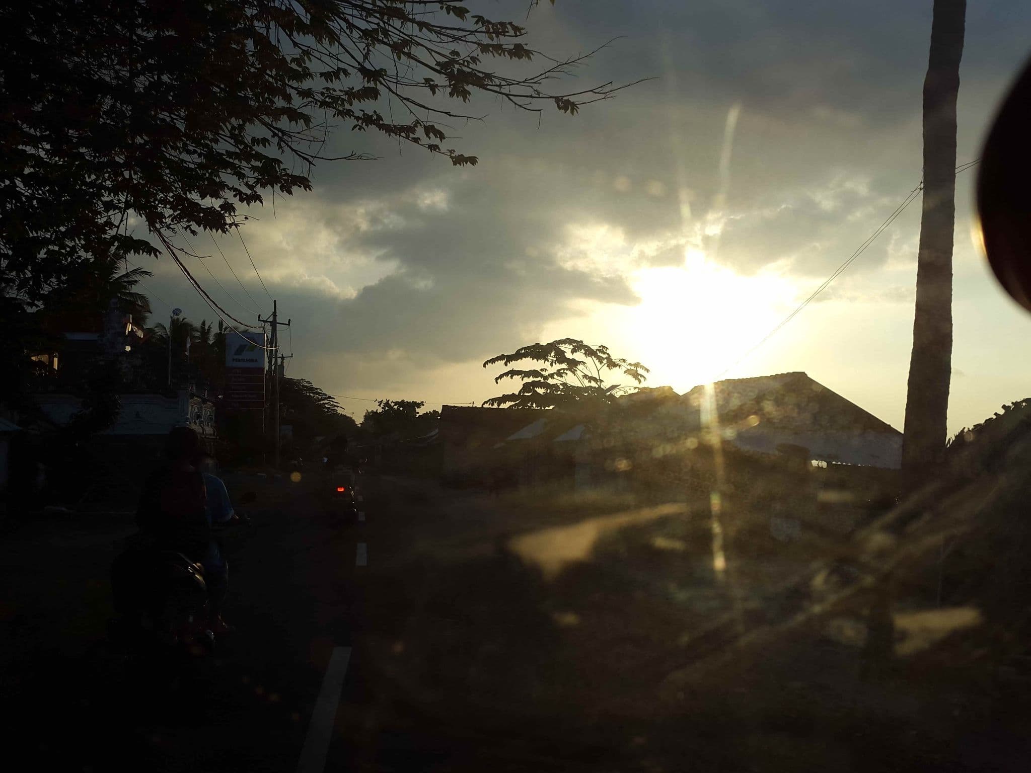 Street view near Bagus Cottage, Klungkung