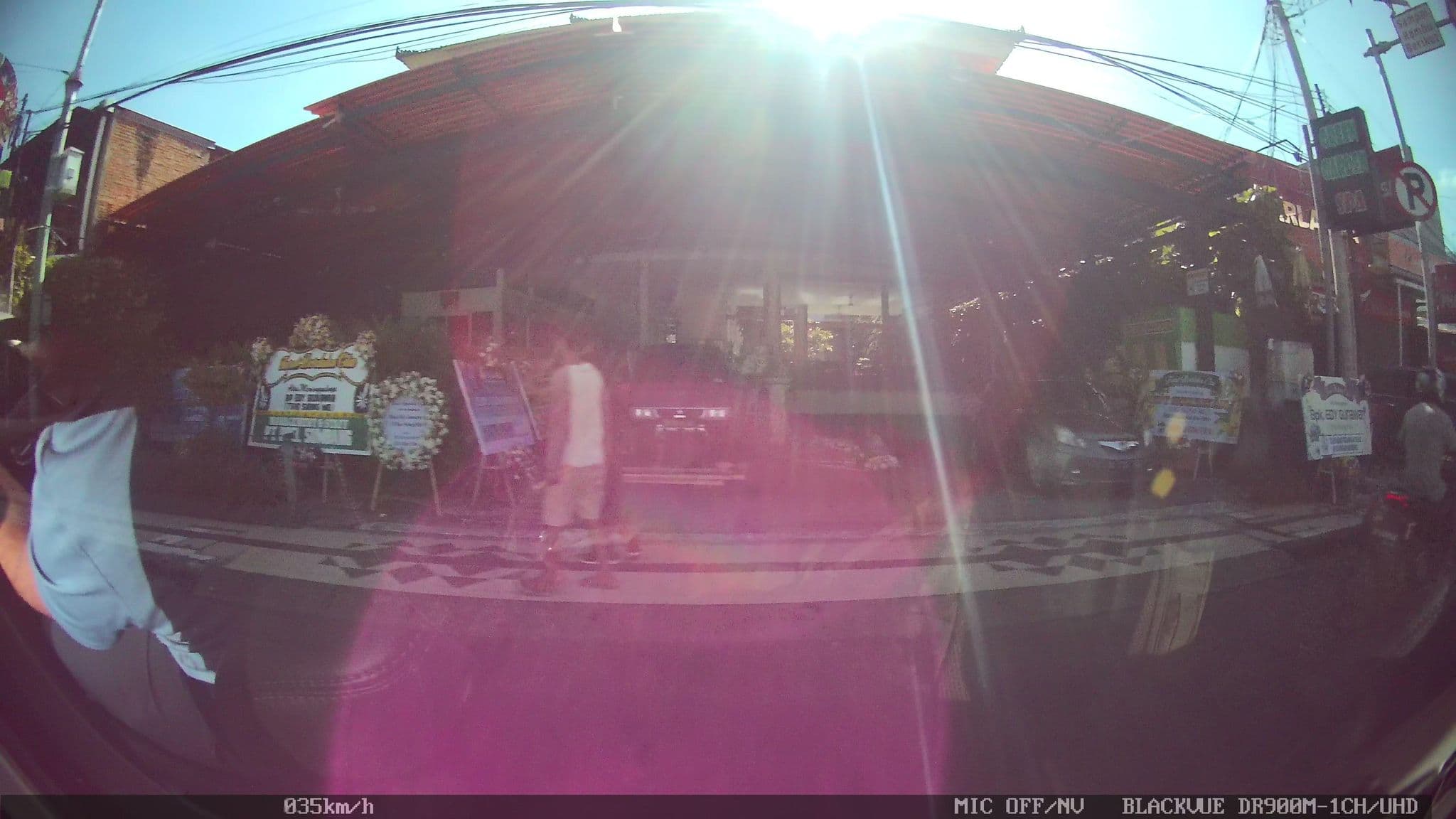 Street view near Green Garden, Kuta