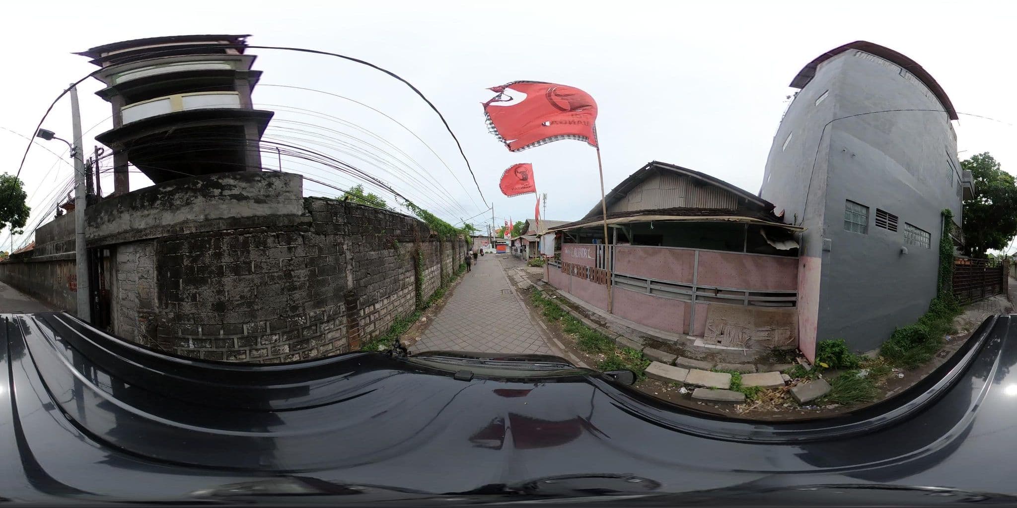 Street view near Taman Sari Cottage II, Kuta