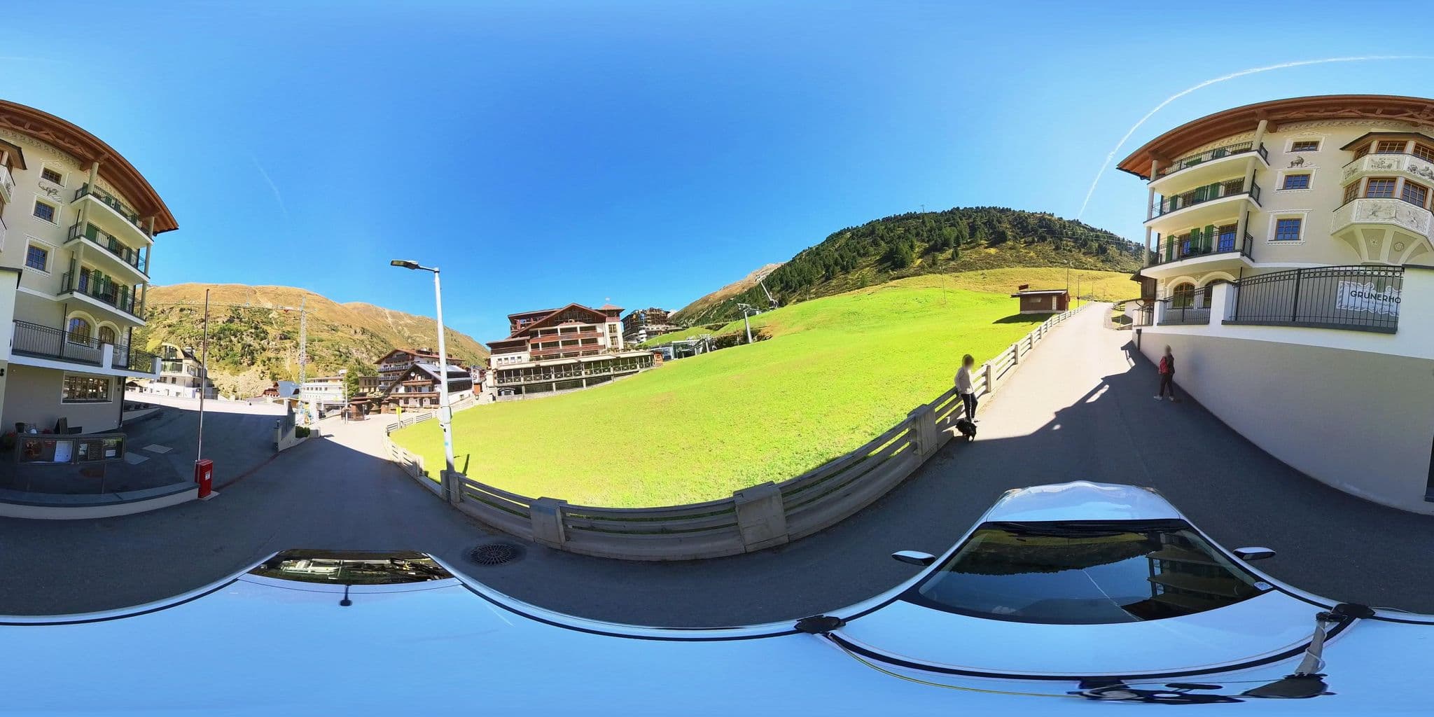 Street view near Grünerhof, Sölden