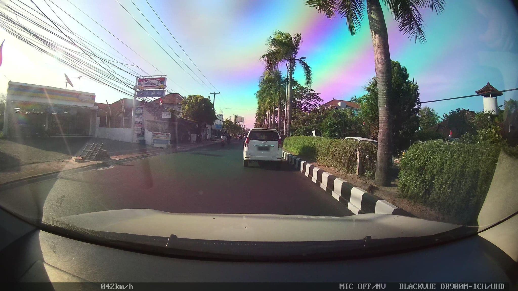 Street view near Airport Backpackers Hostel, Jimbaran