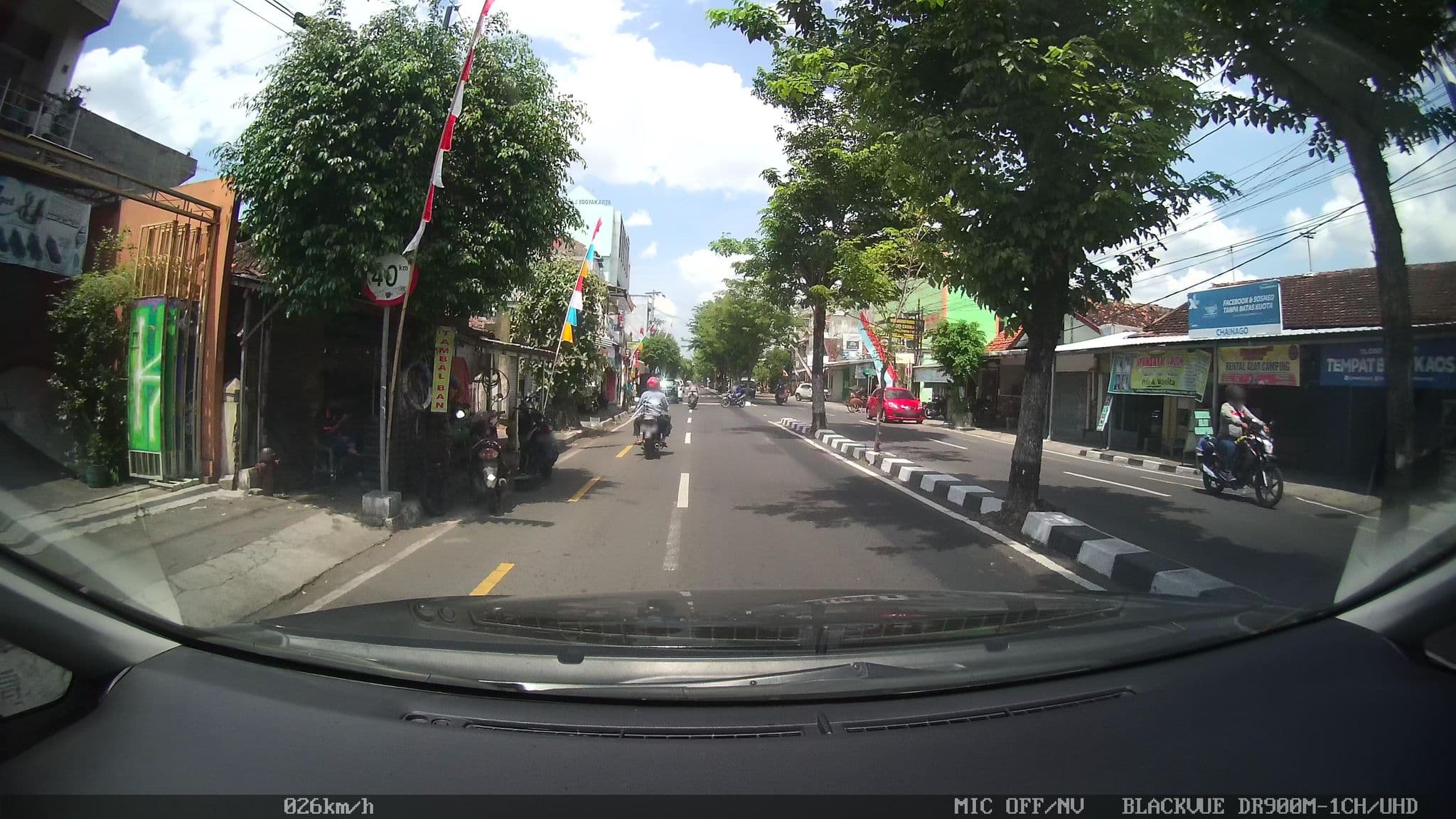 Street view near Andika Putera, Yogyakarta
