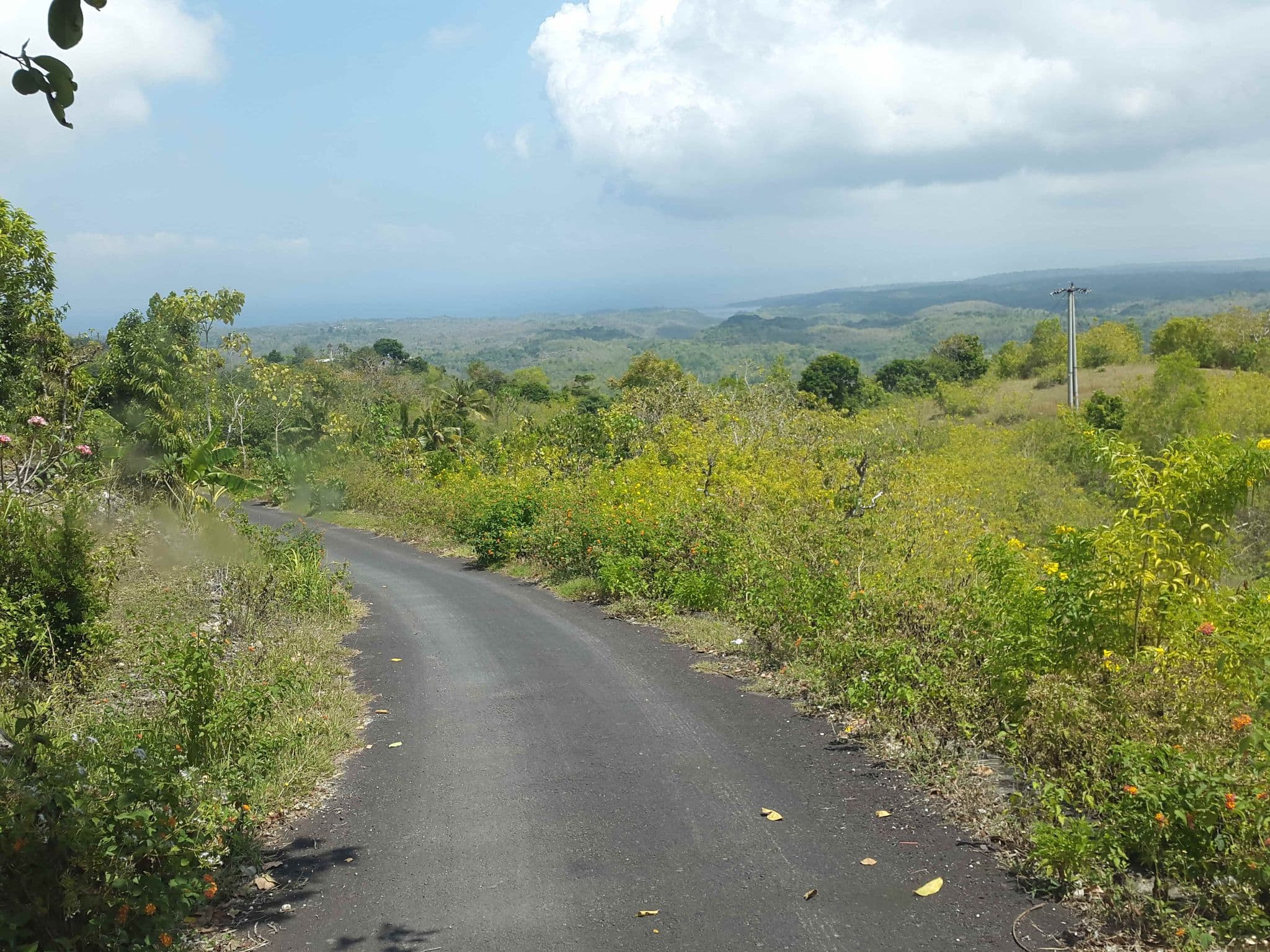 Street view near Katon Hills, Klungkung