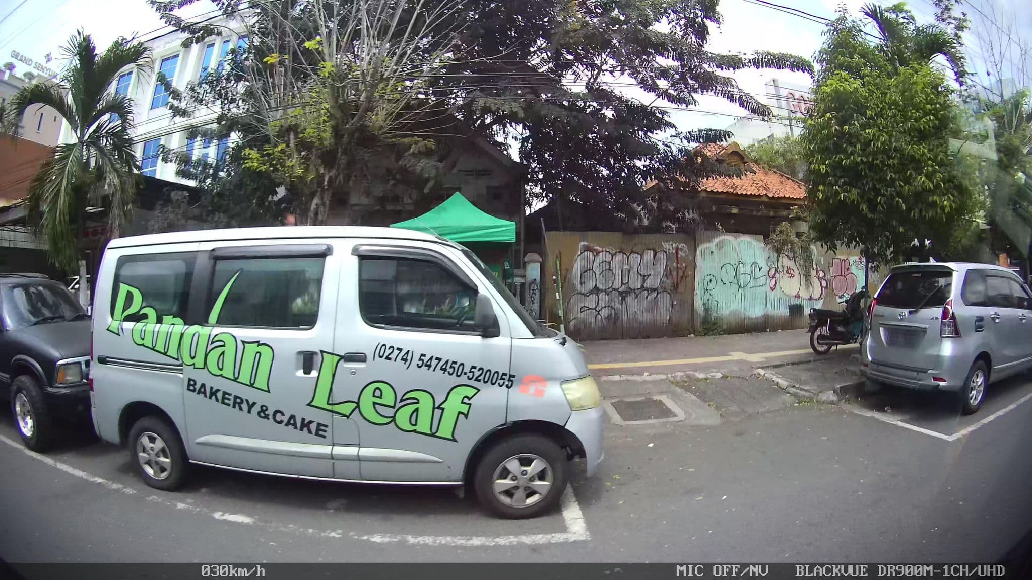 Street view near Hostel White Paal, Yogyakarta