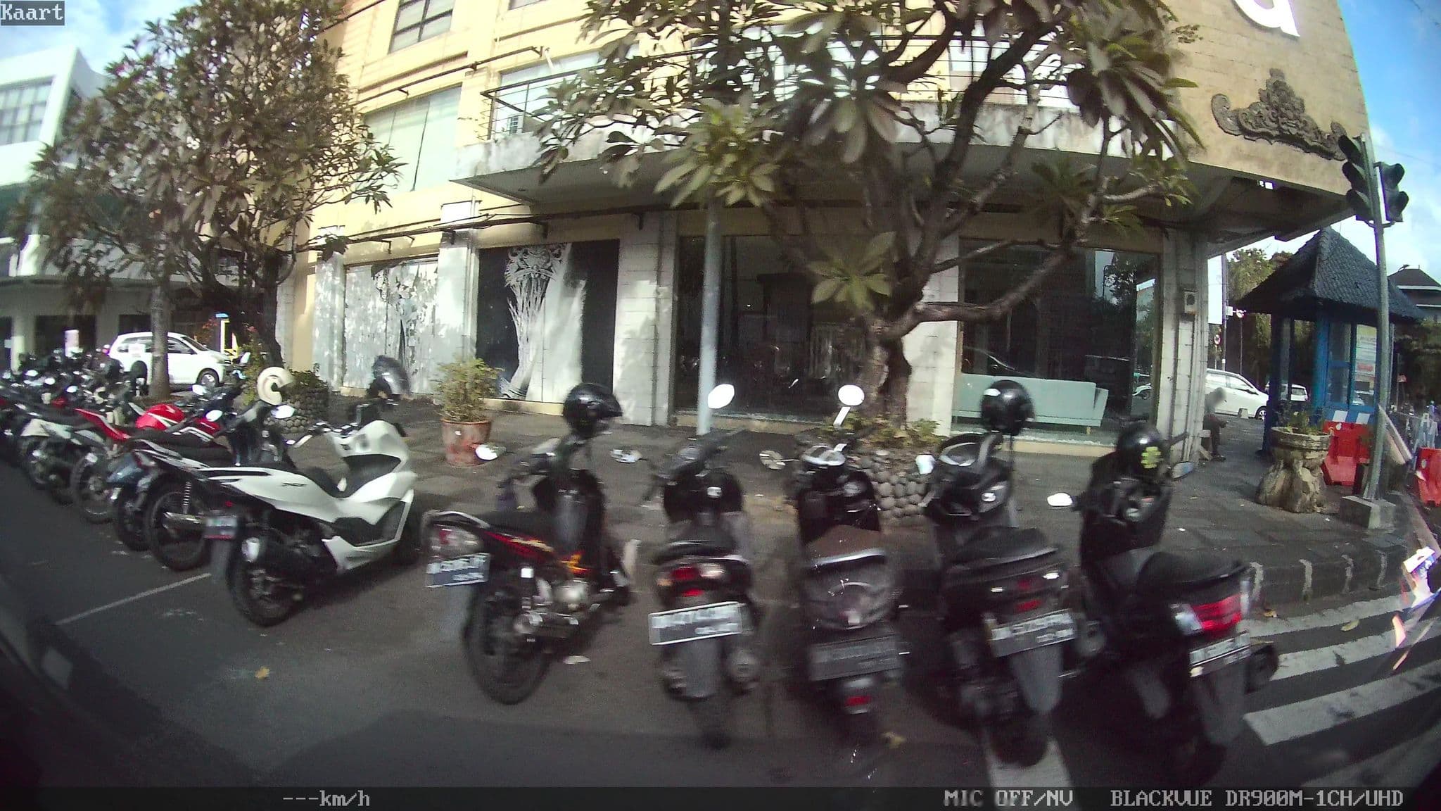 Street view near Bed Box Bali, Legian