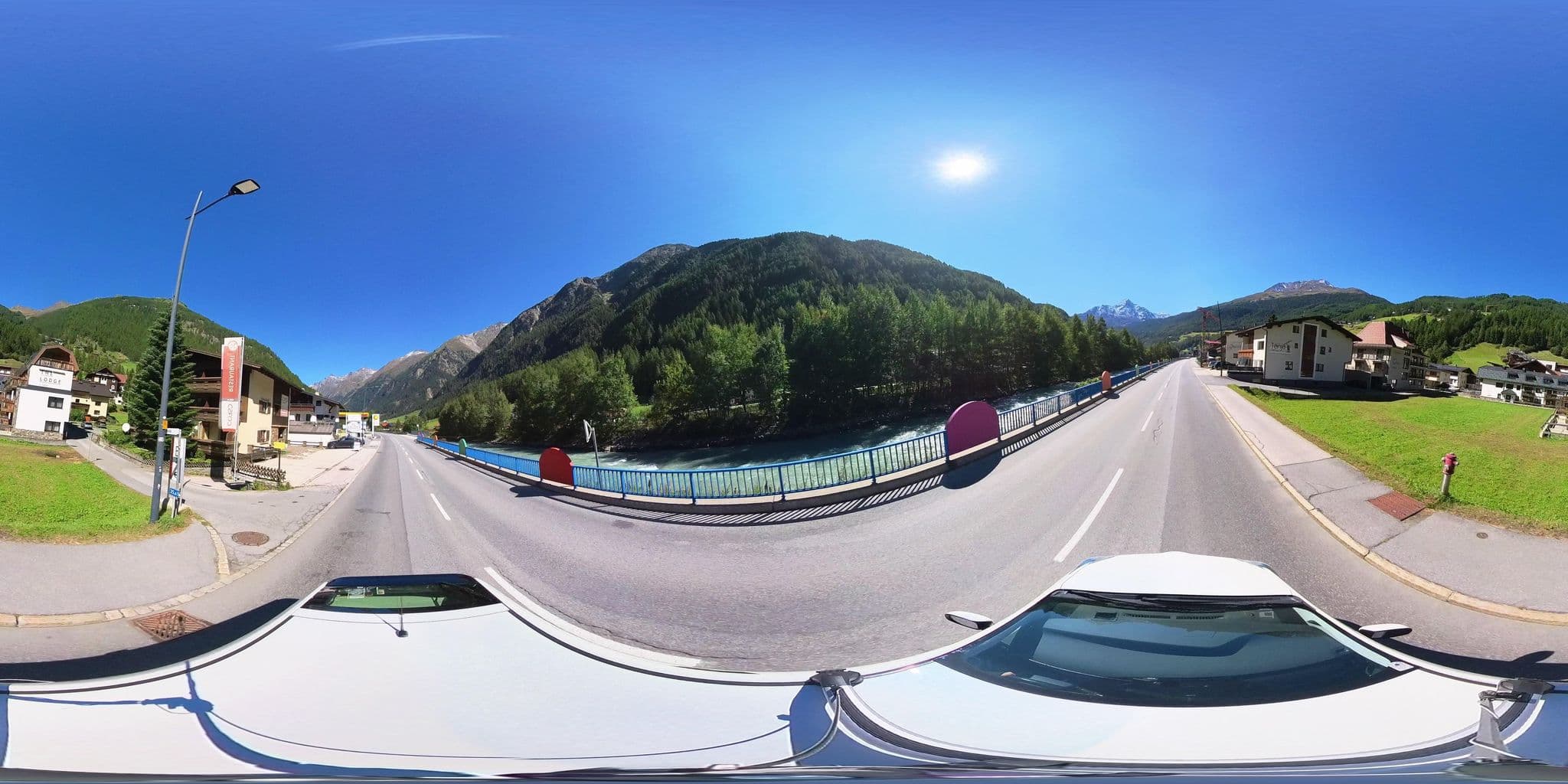 Street view near Haus Annabel, Sölden