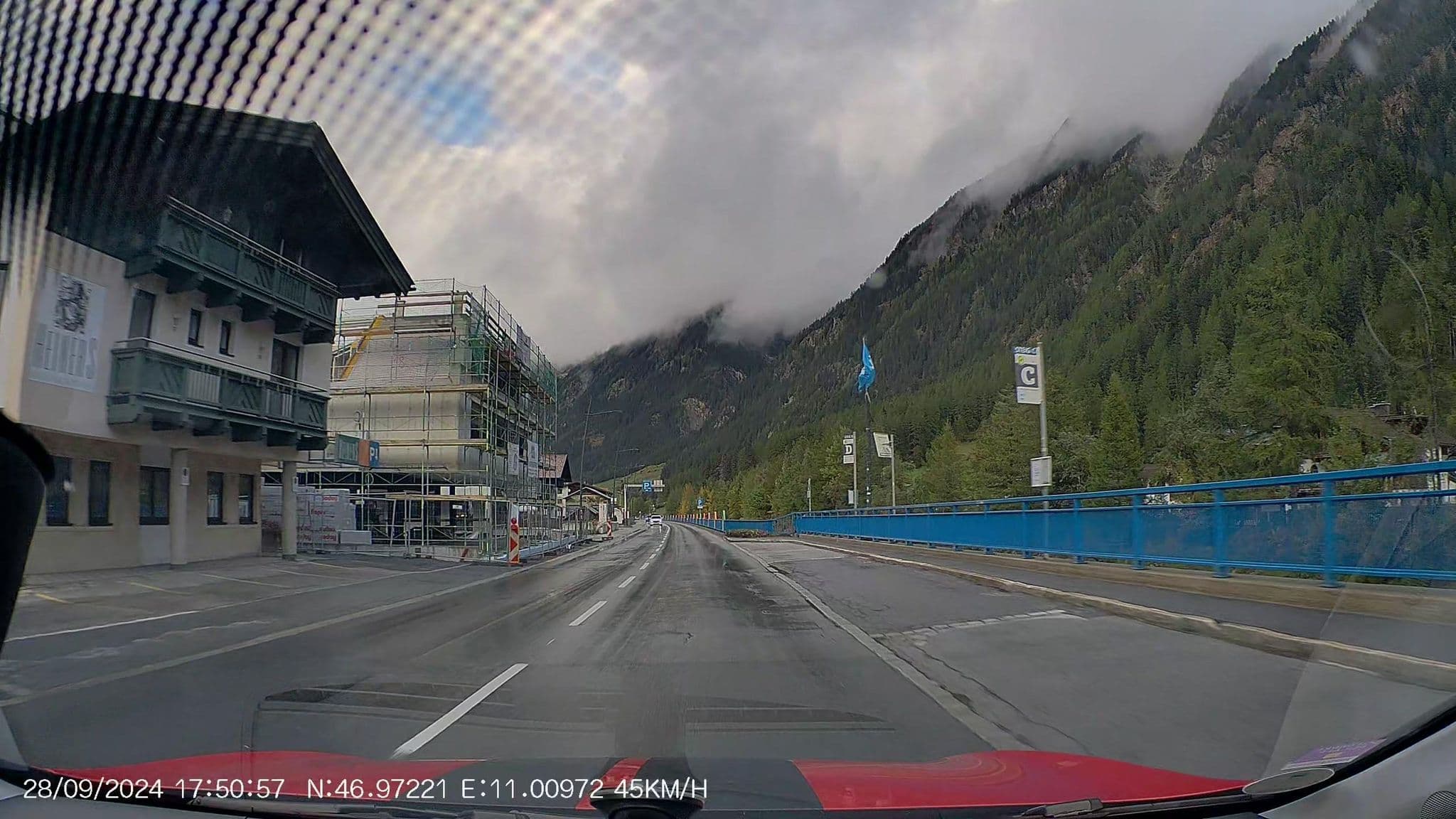 Street view near Haus Barbara, Sölden