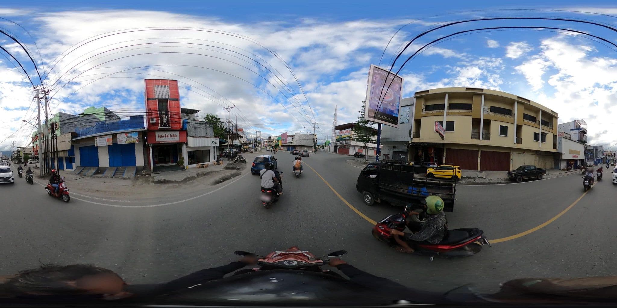 Street view near Hotel Gajah Mada, Palu — © benjidad (CC BY-SA · Mapillary)