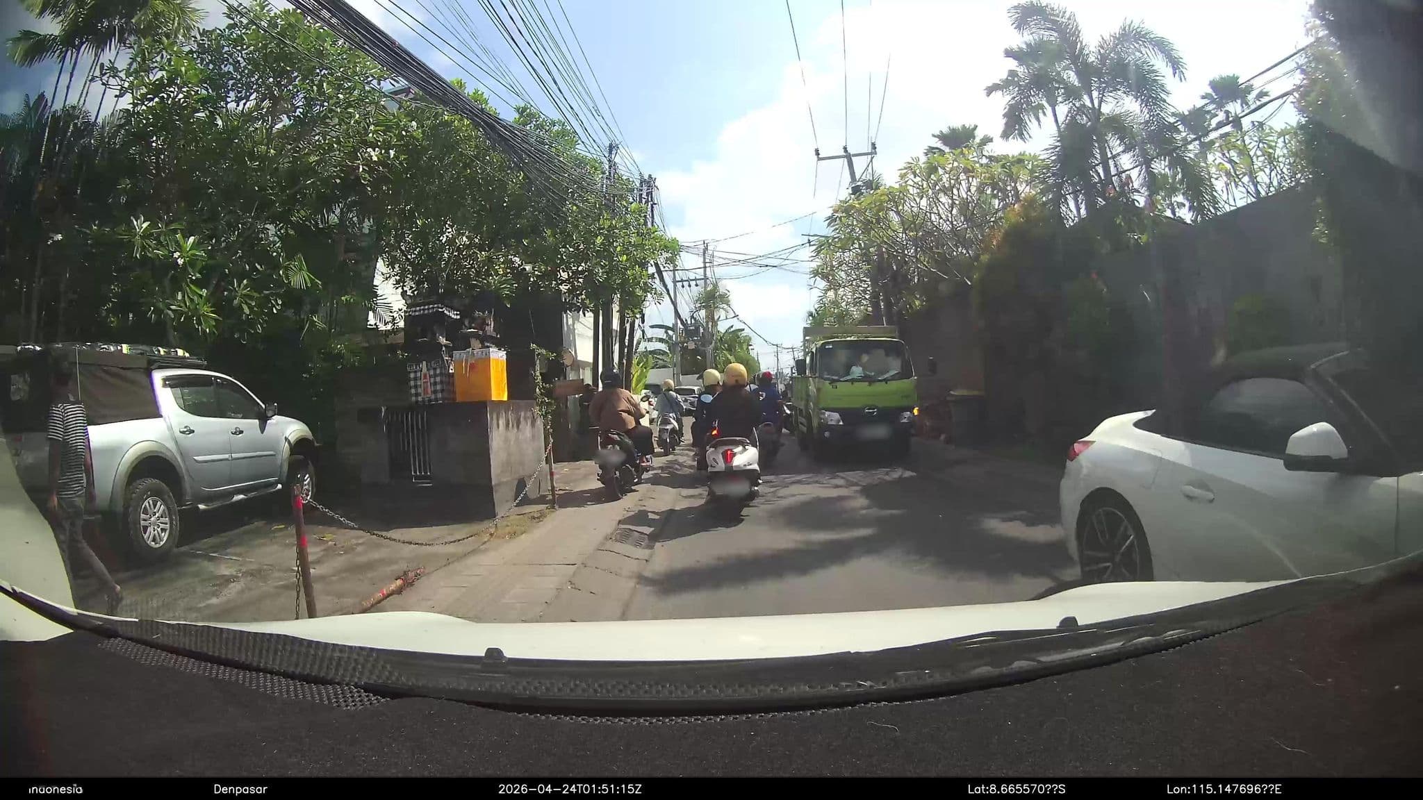 Street view near Ami Soul Villa, Legian