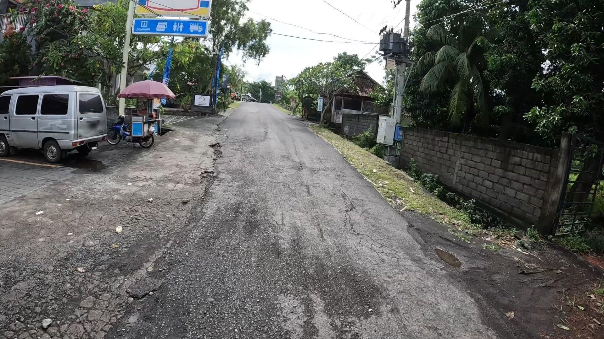 Street view near Bali Diversity Dive eco-resort, Amlapura