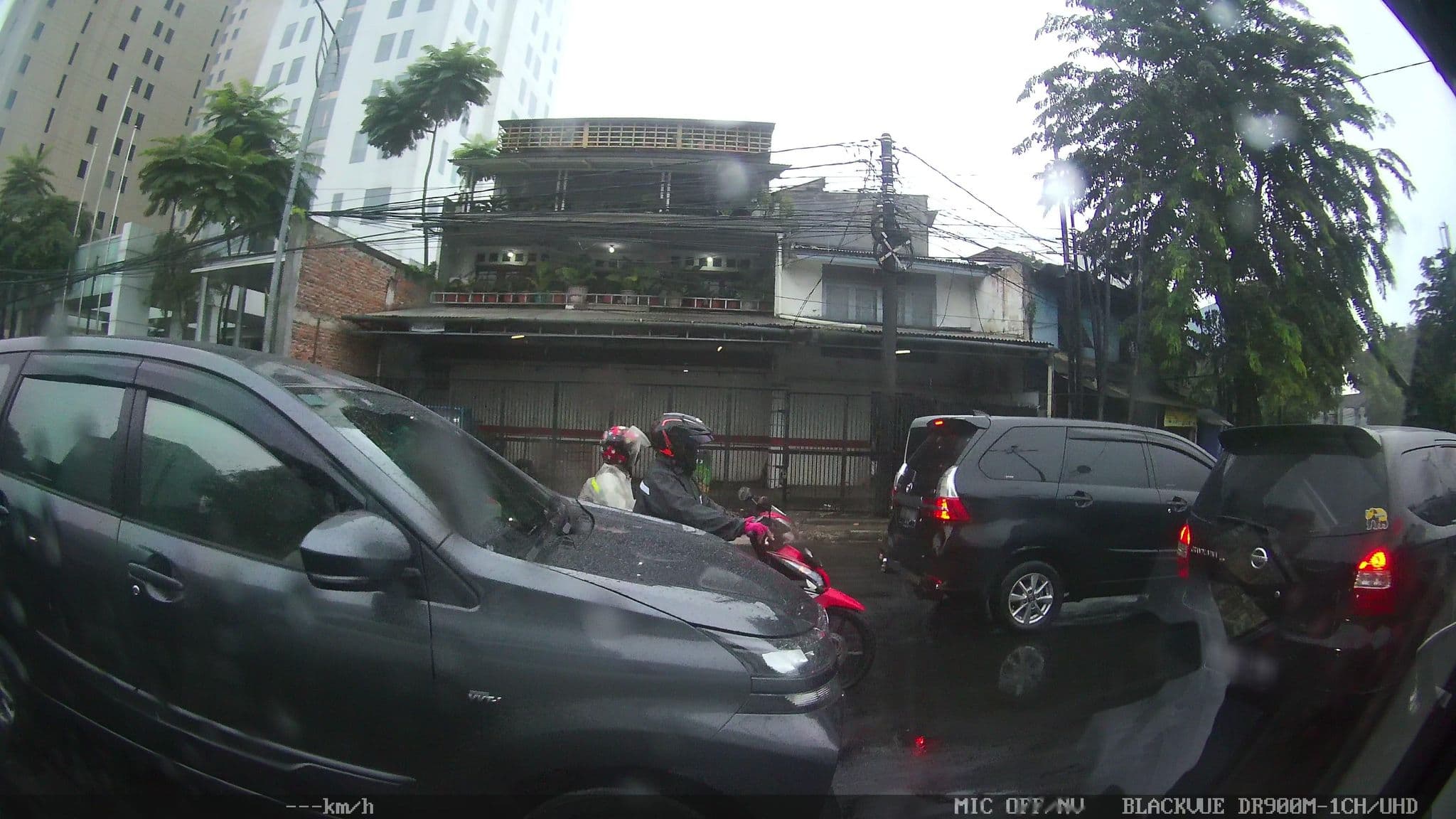 Street view near Aloft Jakarta Simatupang, Jakarta