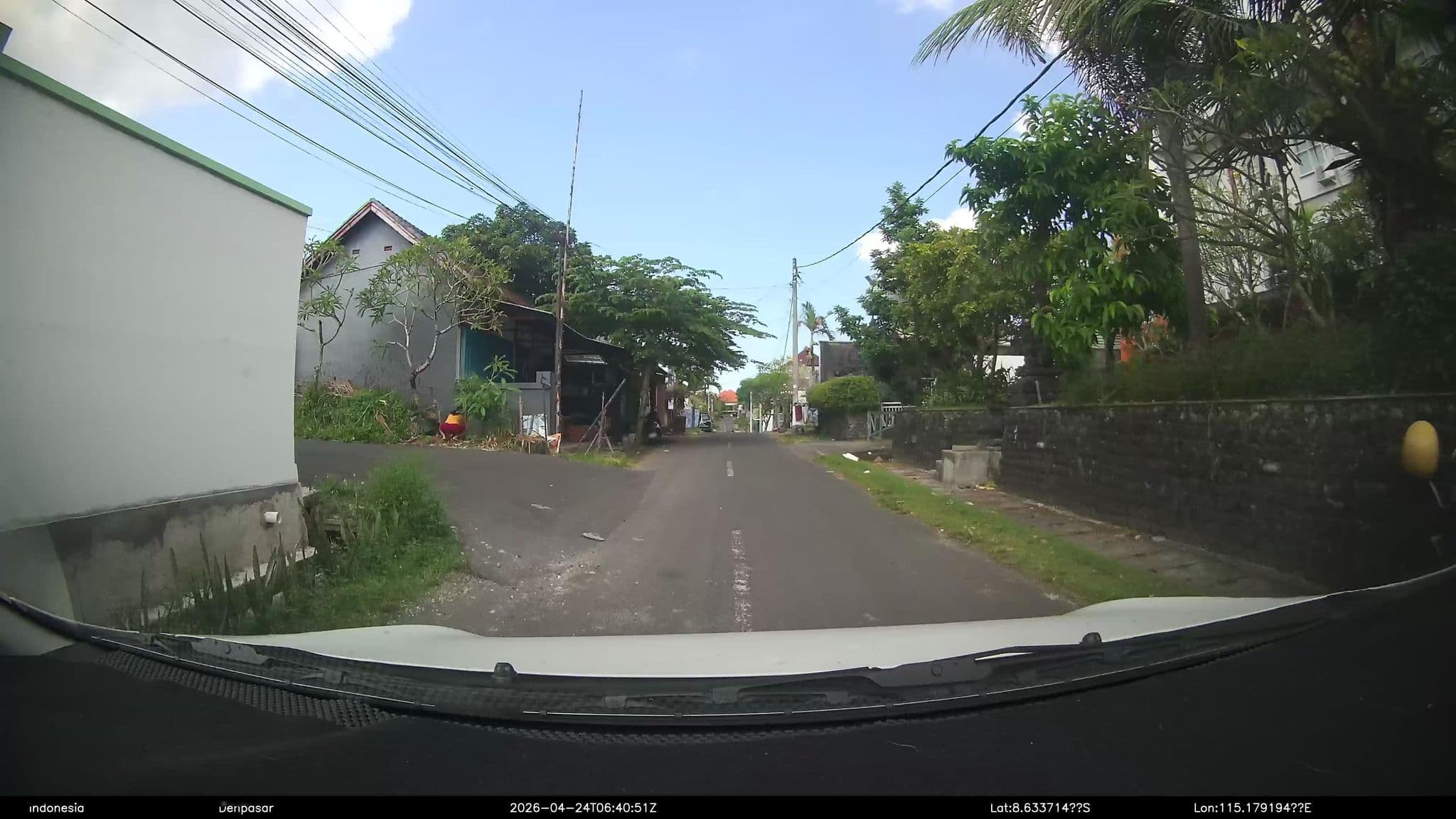 Street view near The Bagus, Dalung