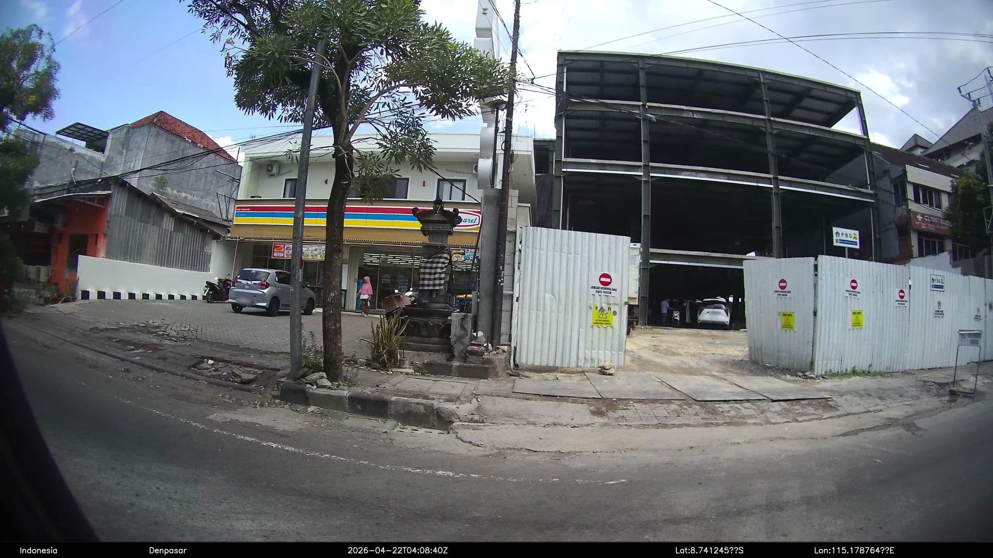 Street view near G Sign Style Hotel, Kuta