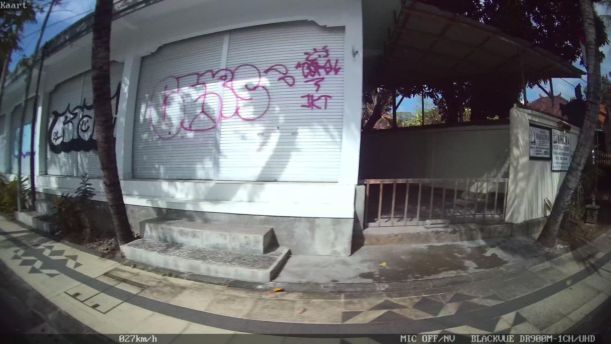 Street view near The Ahimsa, Legian