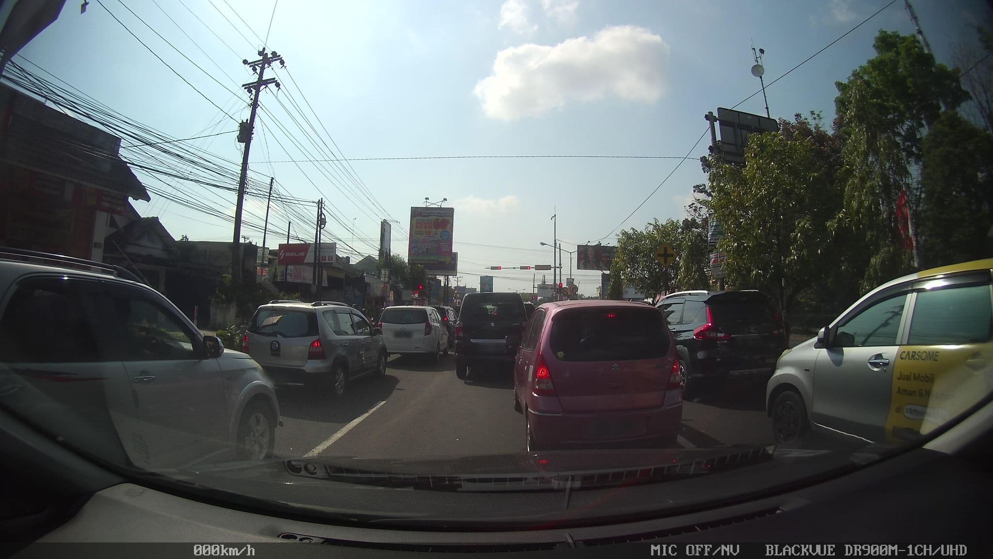 Street view near Hotel Pondok Anggun, Melati