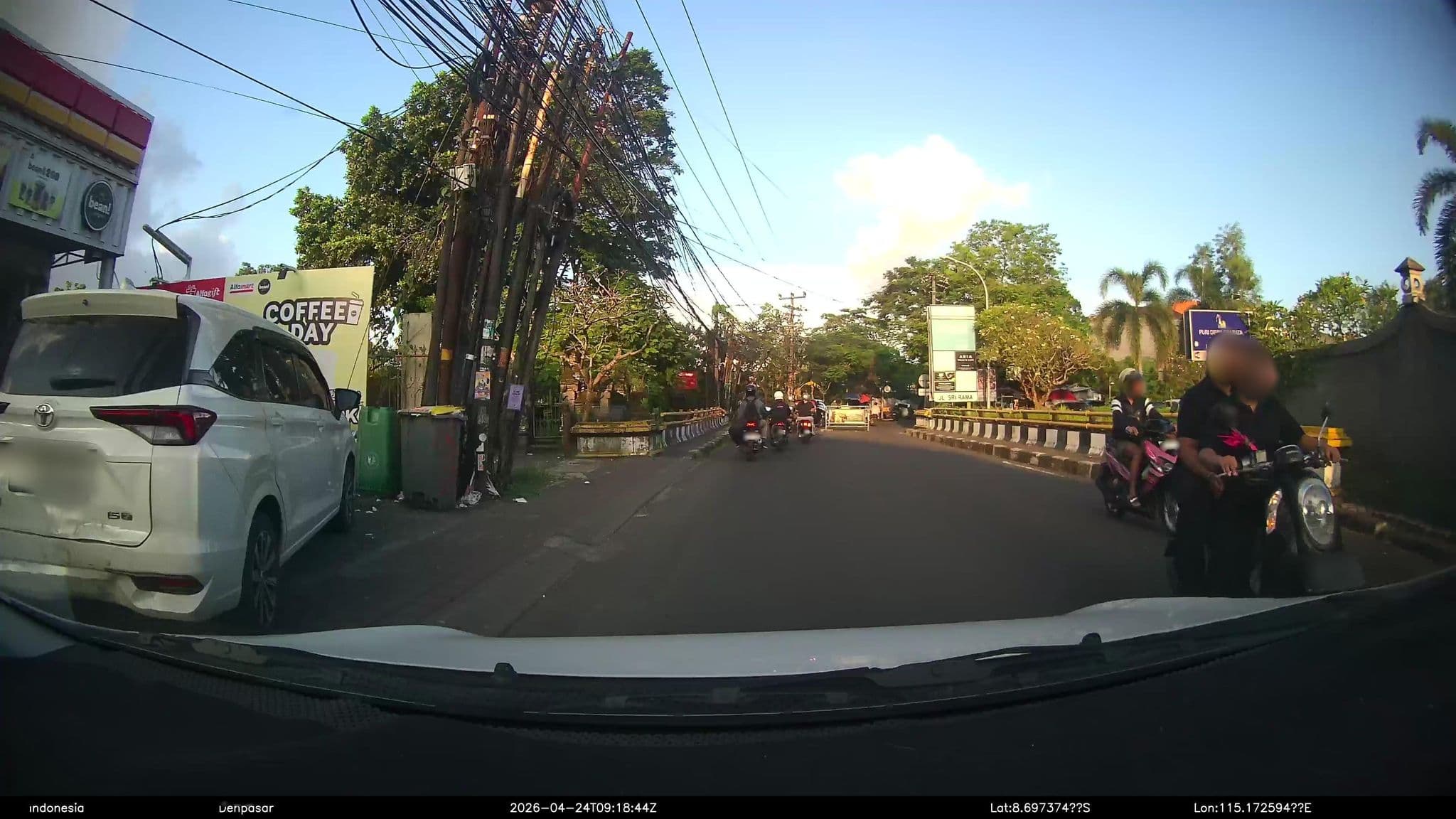 Street view near Rayan Villas Seminyak, Legian