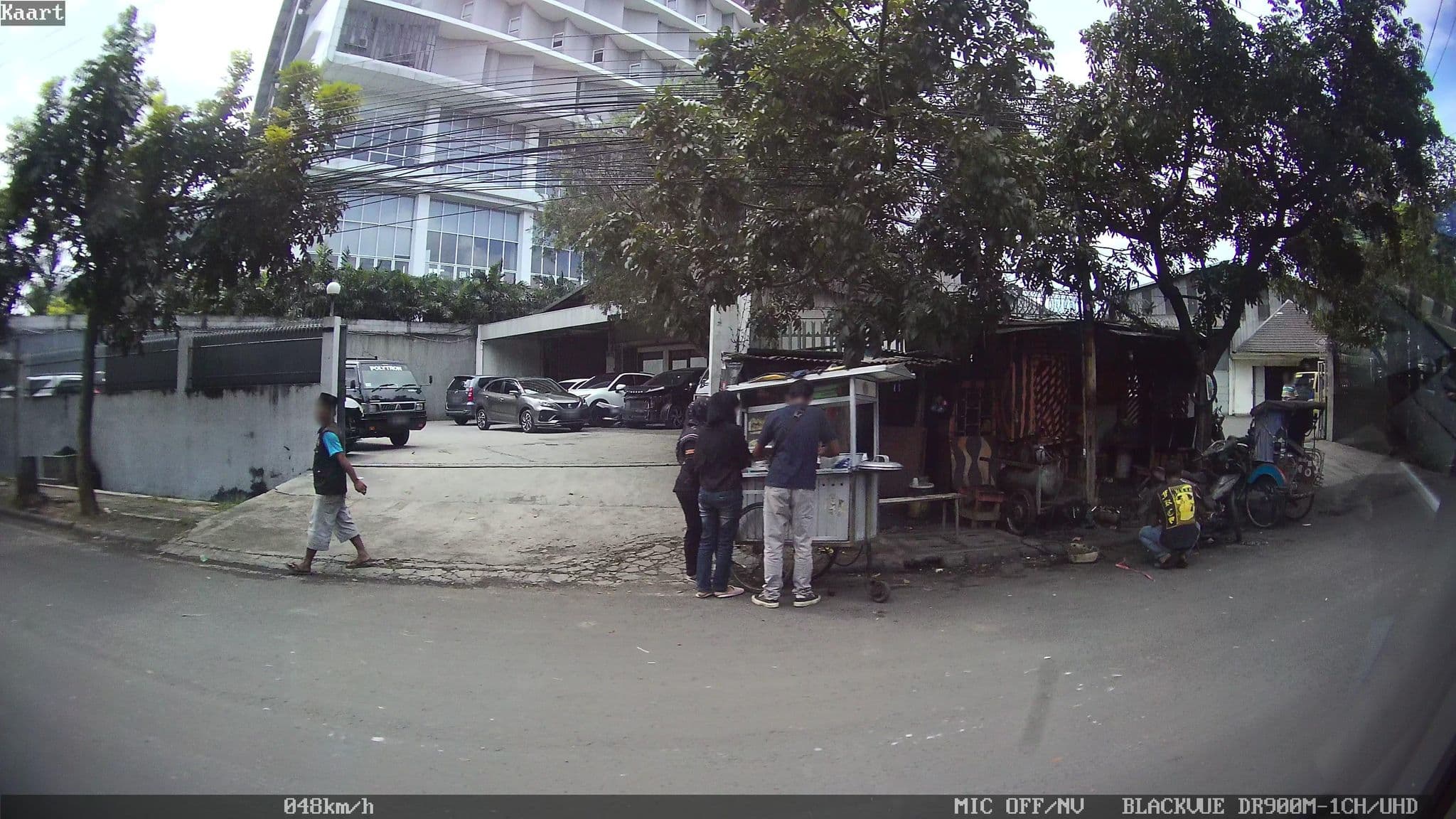 Street view near Hotel Santika Pasir Koja, Bandung