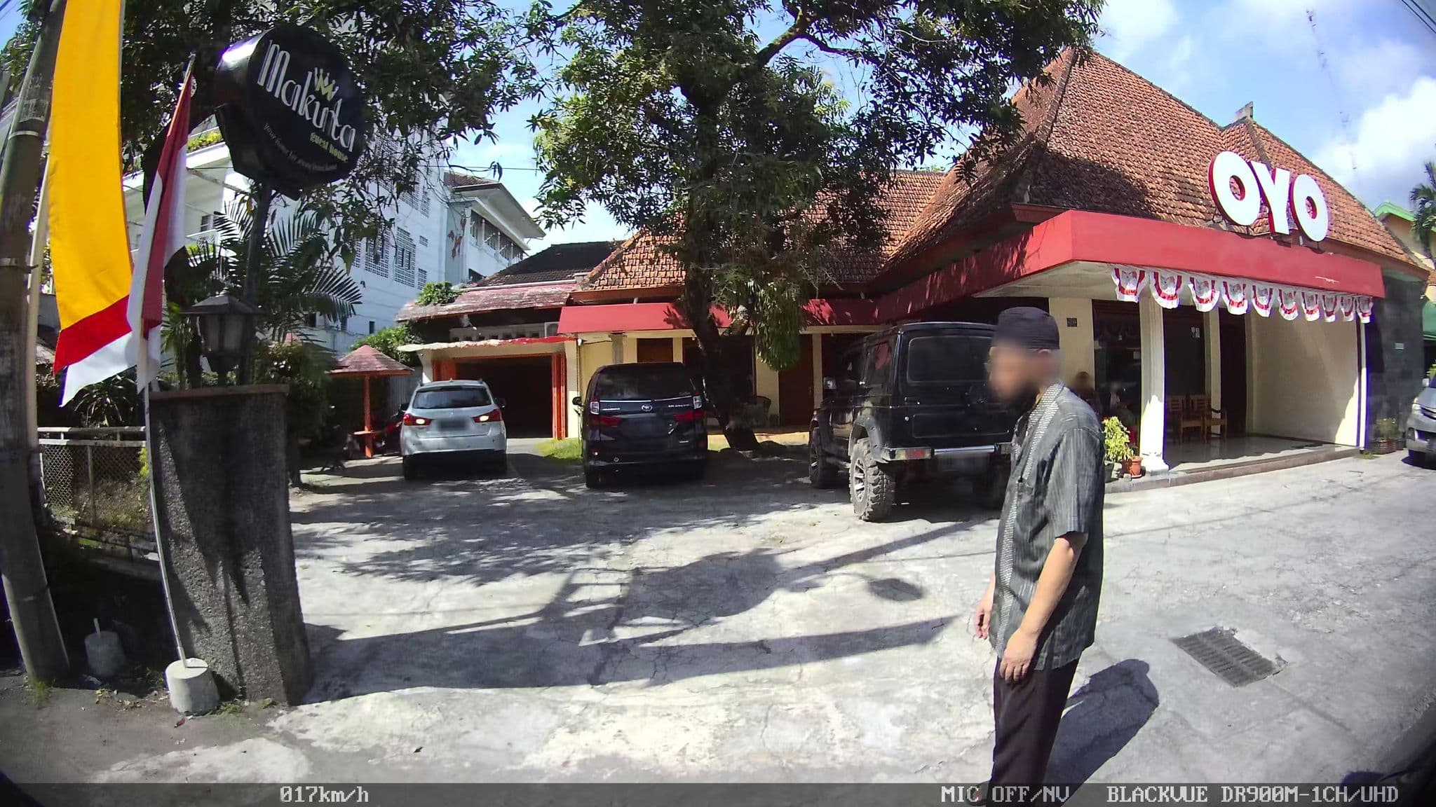 Street view near OYO 524 Makuta Hotel, Yogyakarta