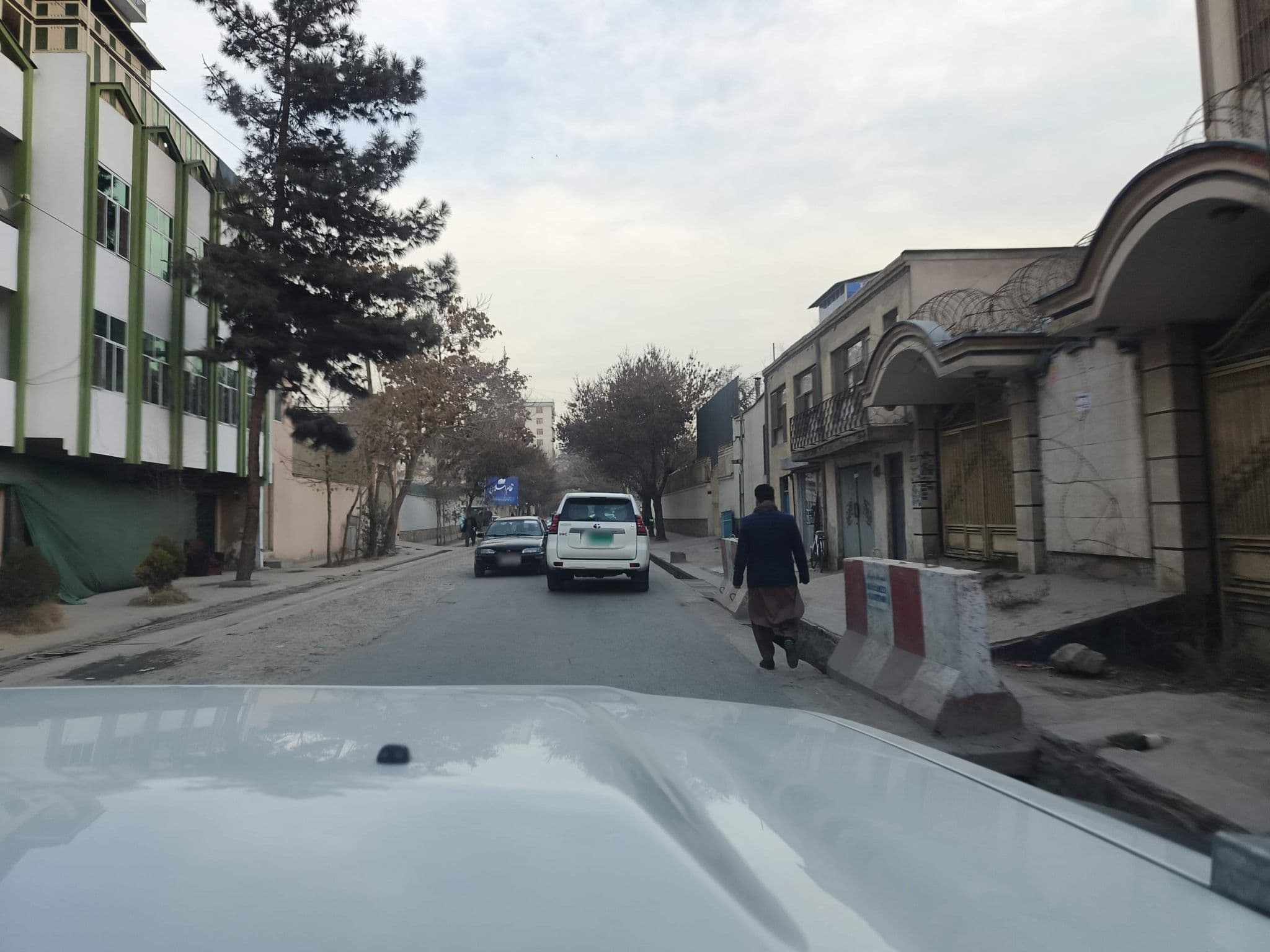 Street view near Elite Tower, Kabul — © benjidad (CC BY-SA · Mapillary)