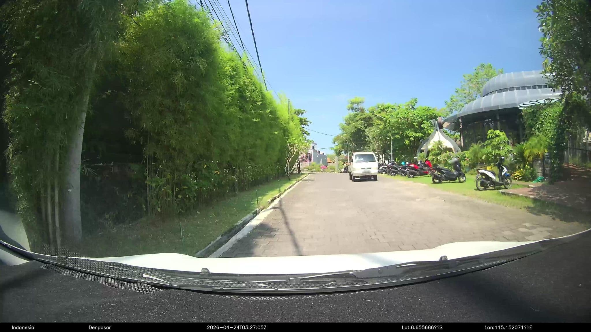 Street view near CG Villa, Dalung