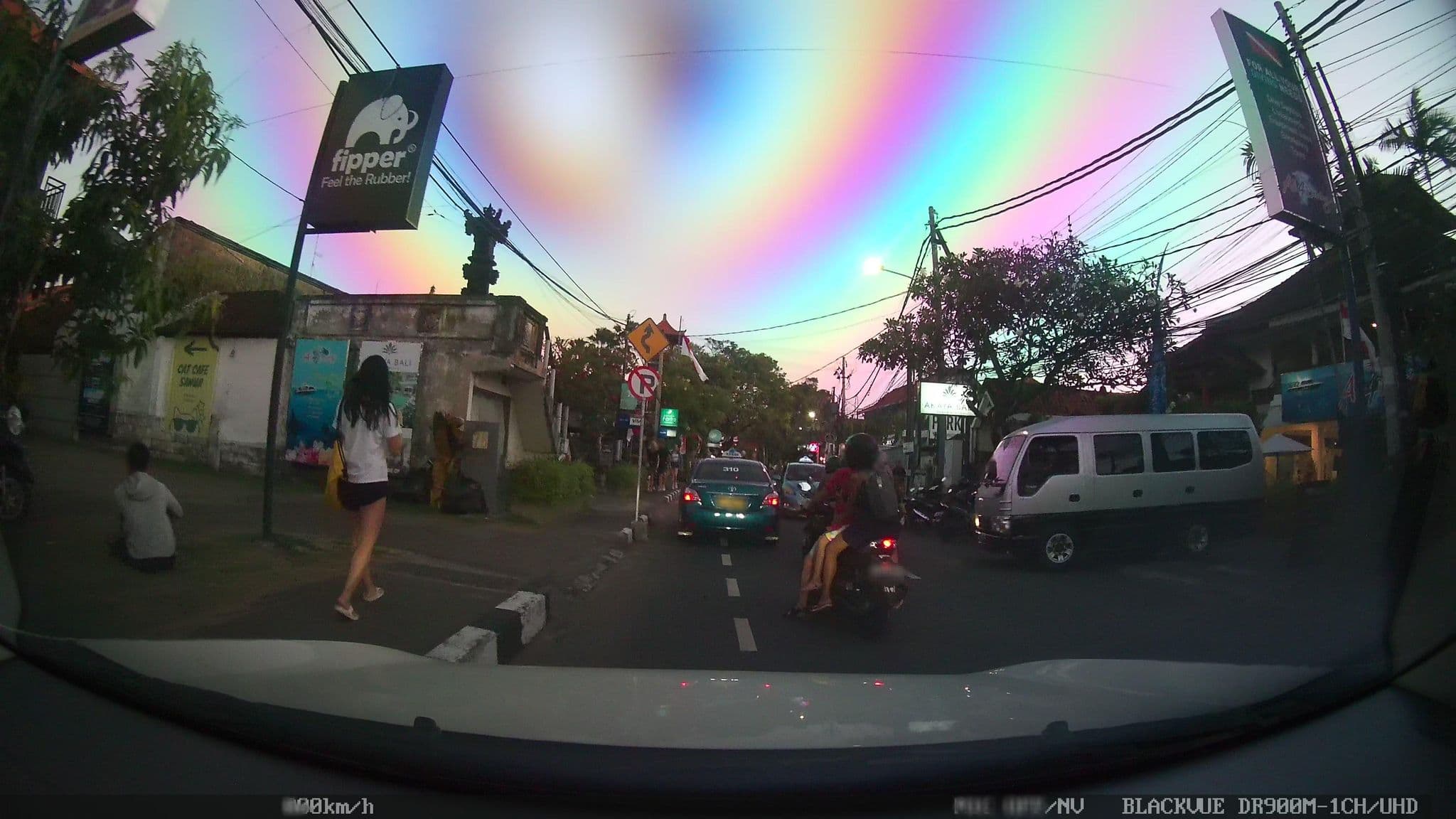 Street view near Akaya Bali, Sanur