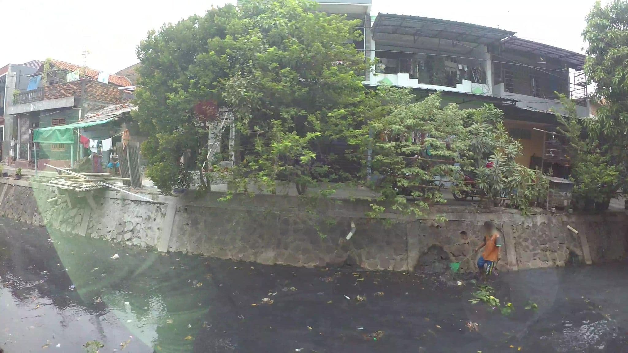 Street view near Agus Murdadi's Home, Jakarta