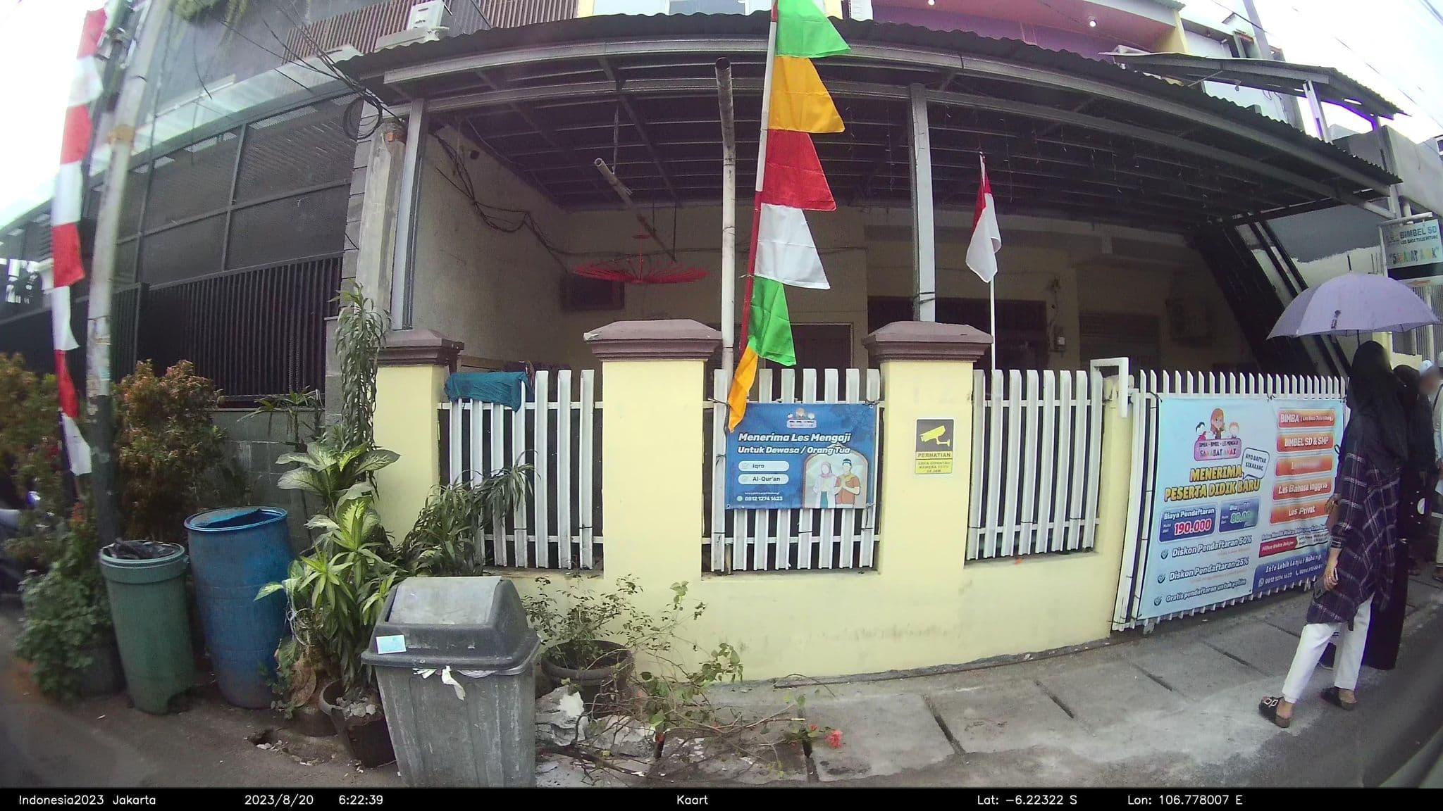Street view near Airy rooms/ wisma, Jakarta — © kaart5 (CC BY-SA · Mapillary)