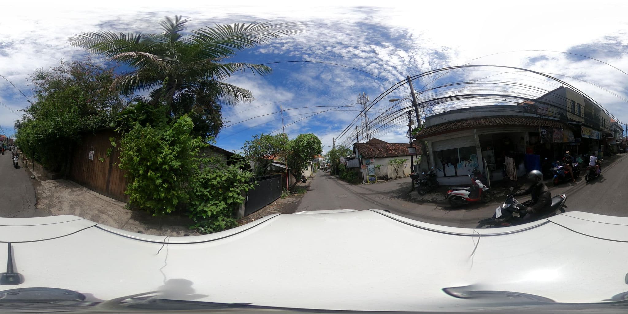 Street view near Villa Kampung Kecil, Sanur