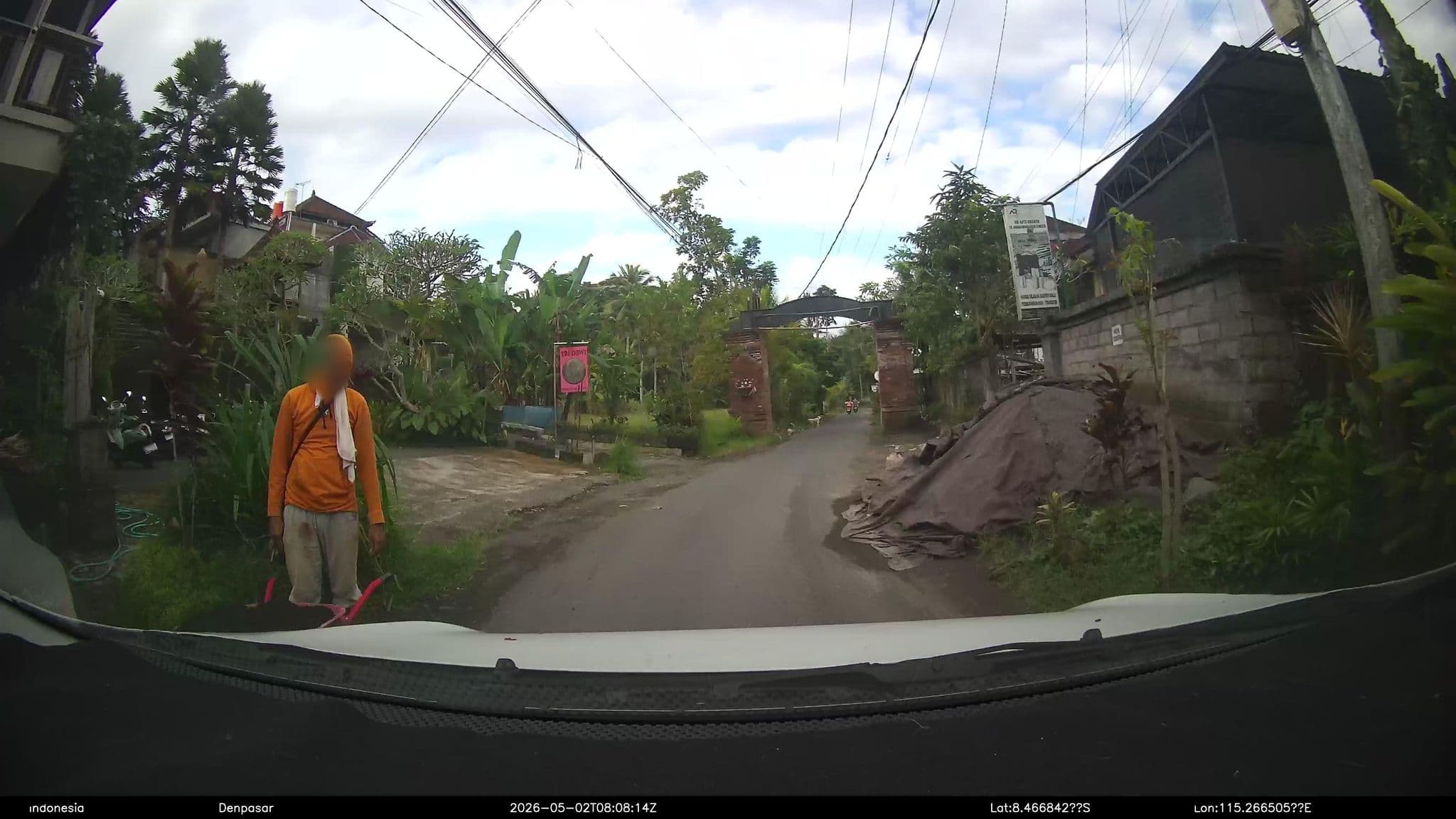 Street view near Tri Dewi Residence, Ubud