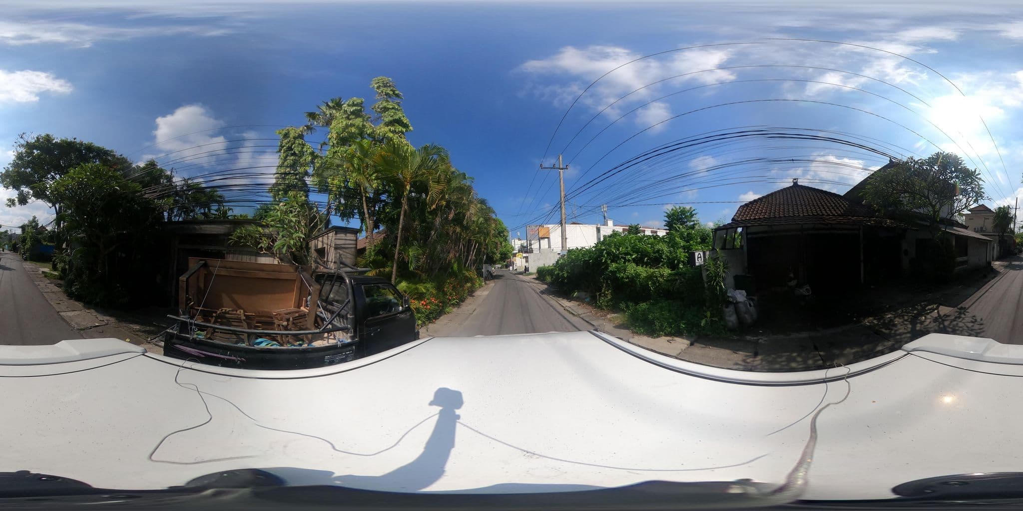 Street view near Del Cielo Villa Seminyak, Legian