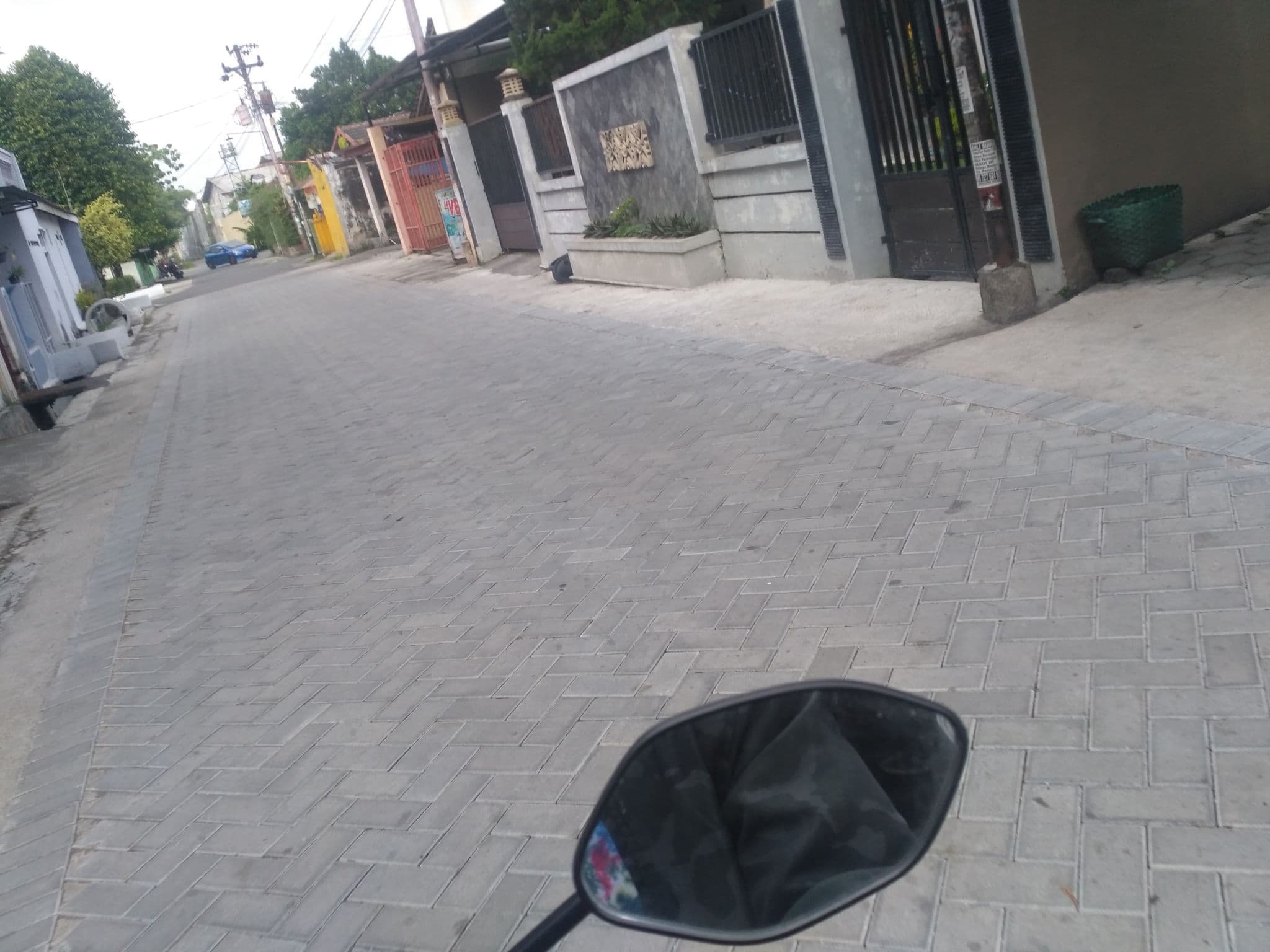 Street view near kost bu prapto, Melati