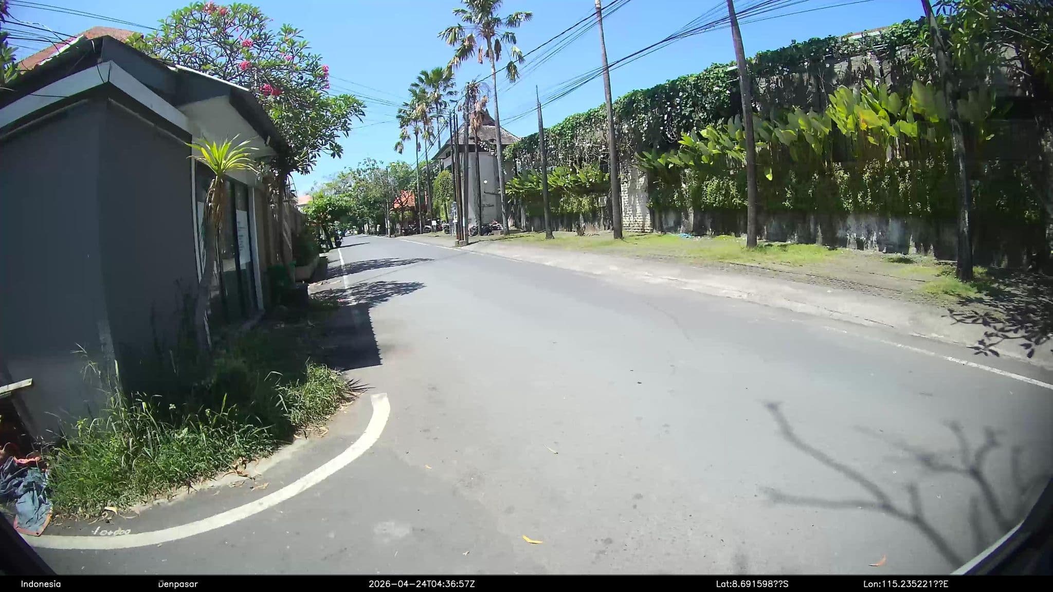 Street view near Diuma Residence Yoga Meditation Retreat and Healing Center, Sanur