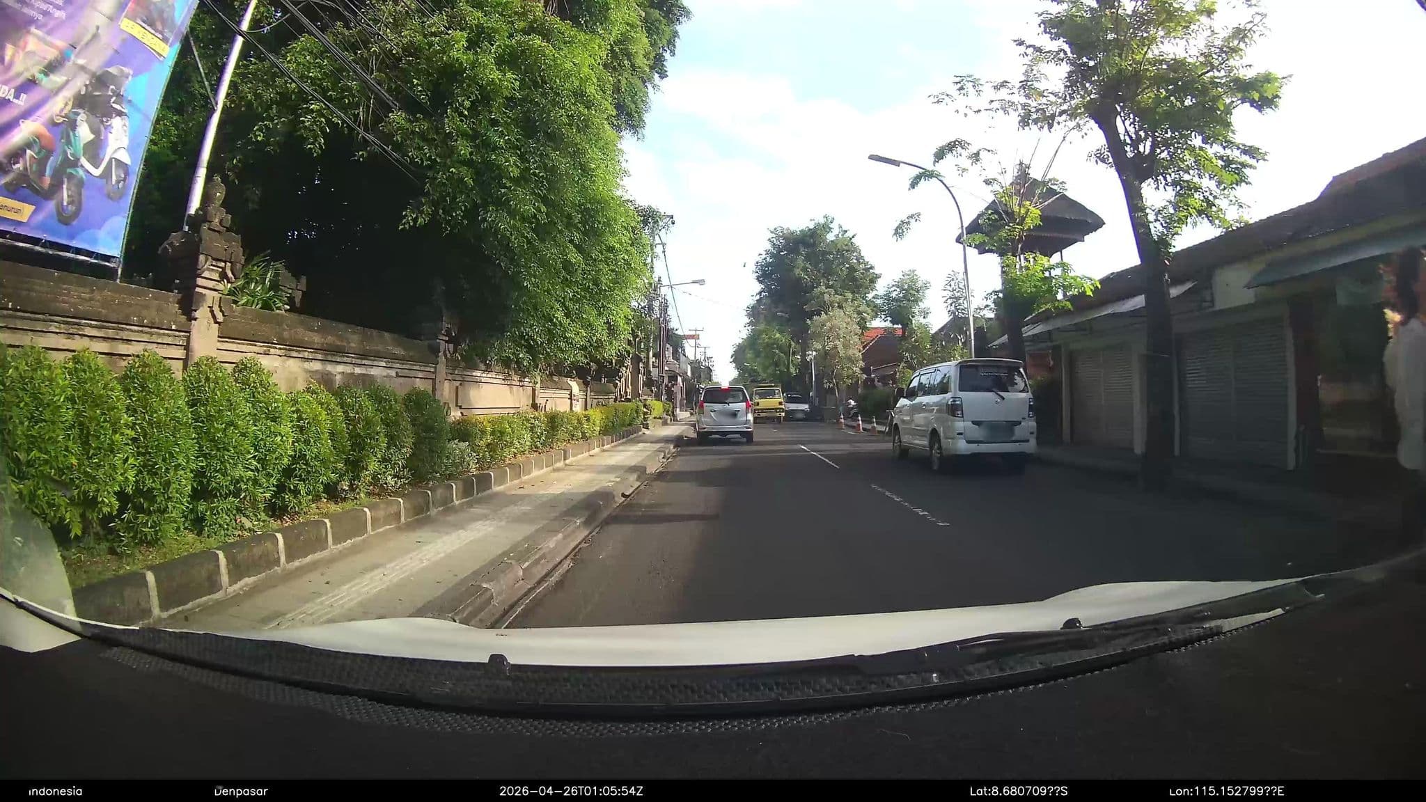 Street view near KLEO Seminyak, Legian — © Kaart---FRONT (CC BY-SA · Mapillary)